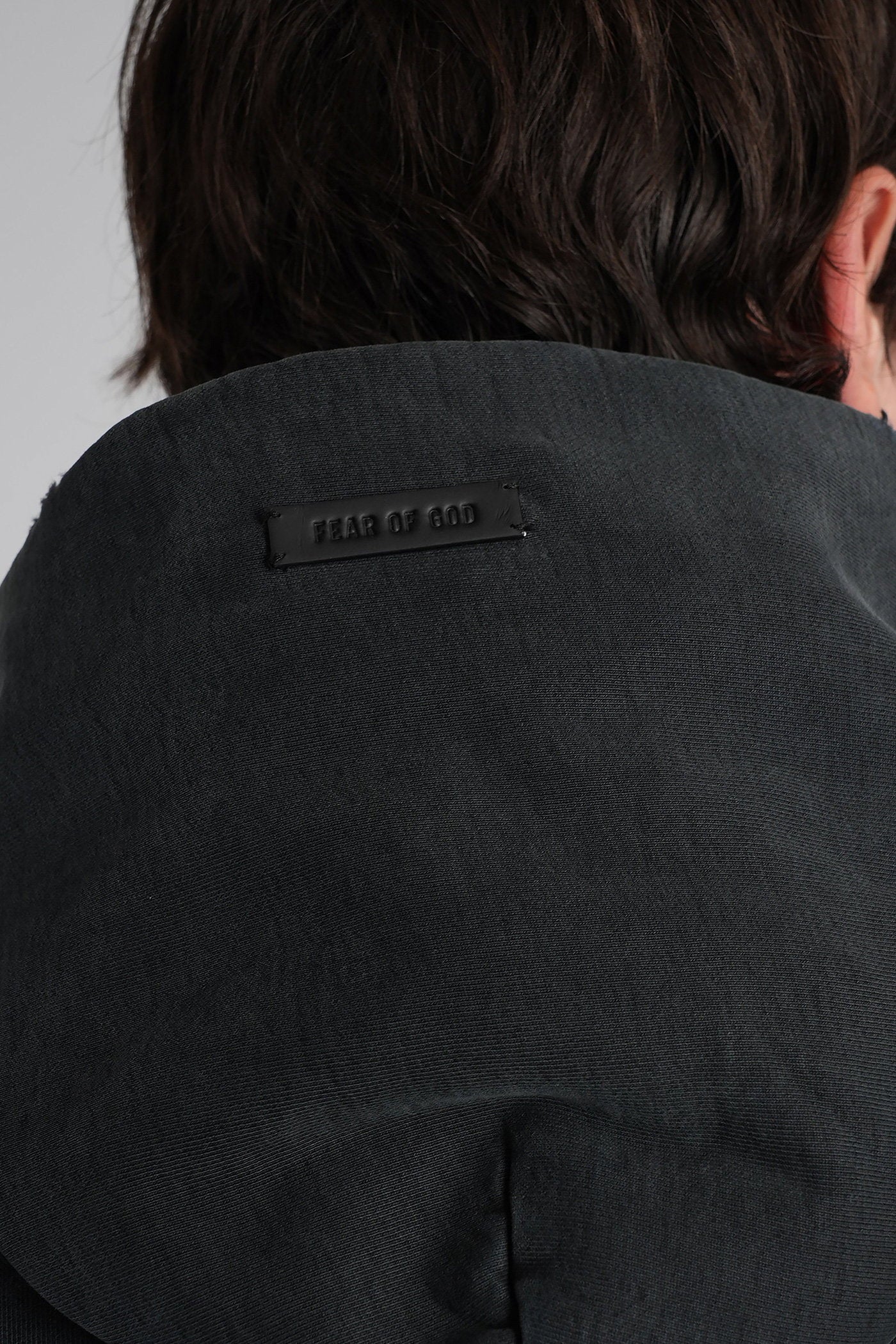 Sweatshirt in black cotton - Image 5