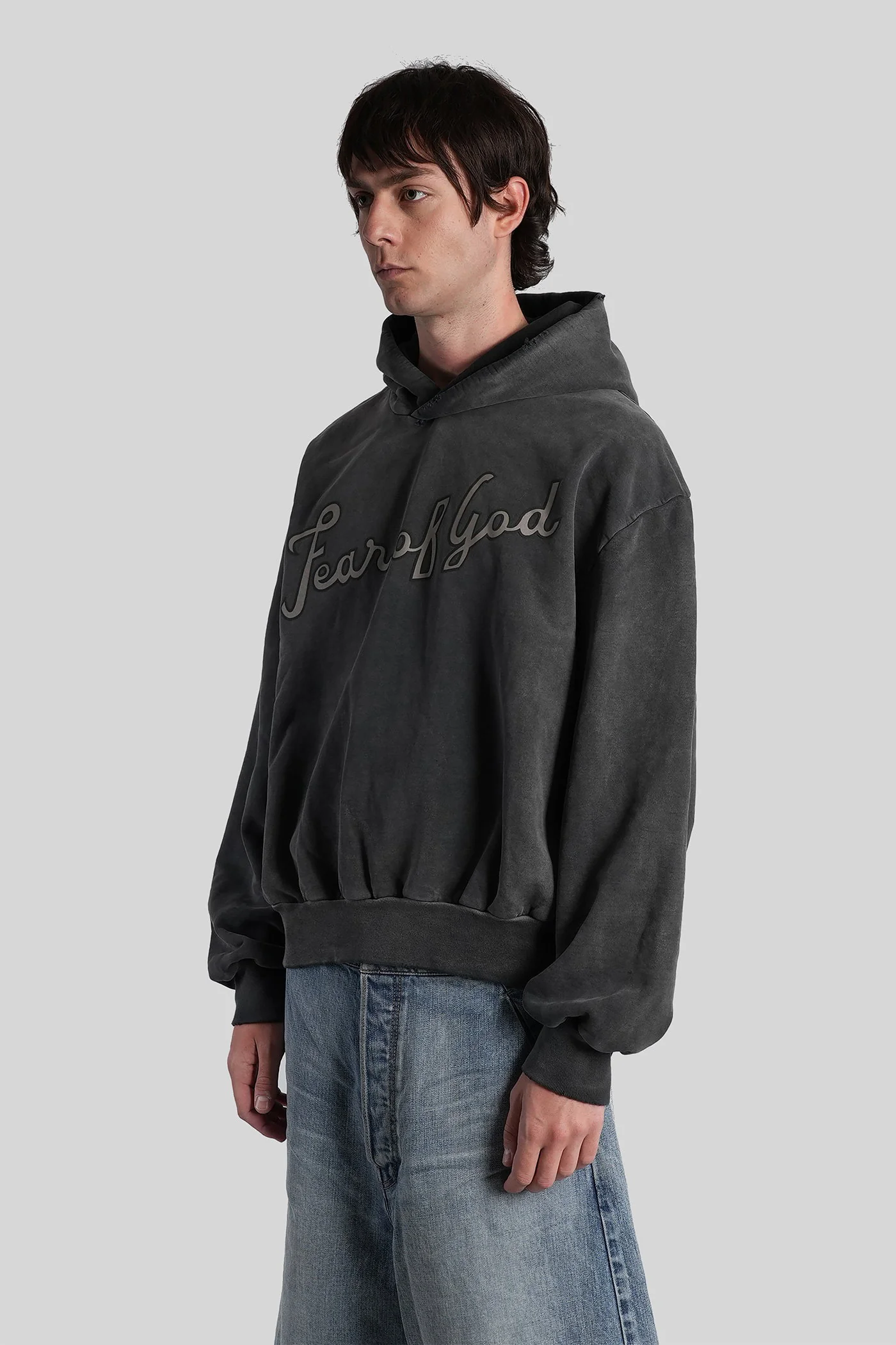 Sweatshirt in grey cotton - Image 4