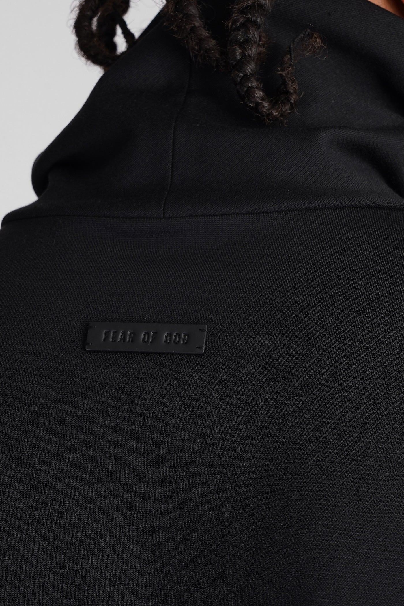 T-Shirt in black viscose - Image 5