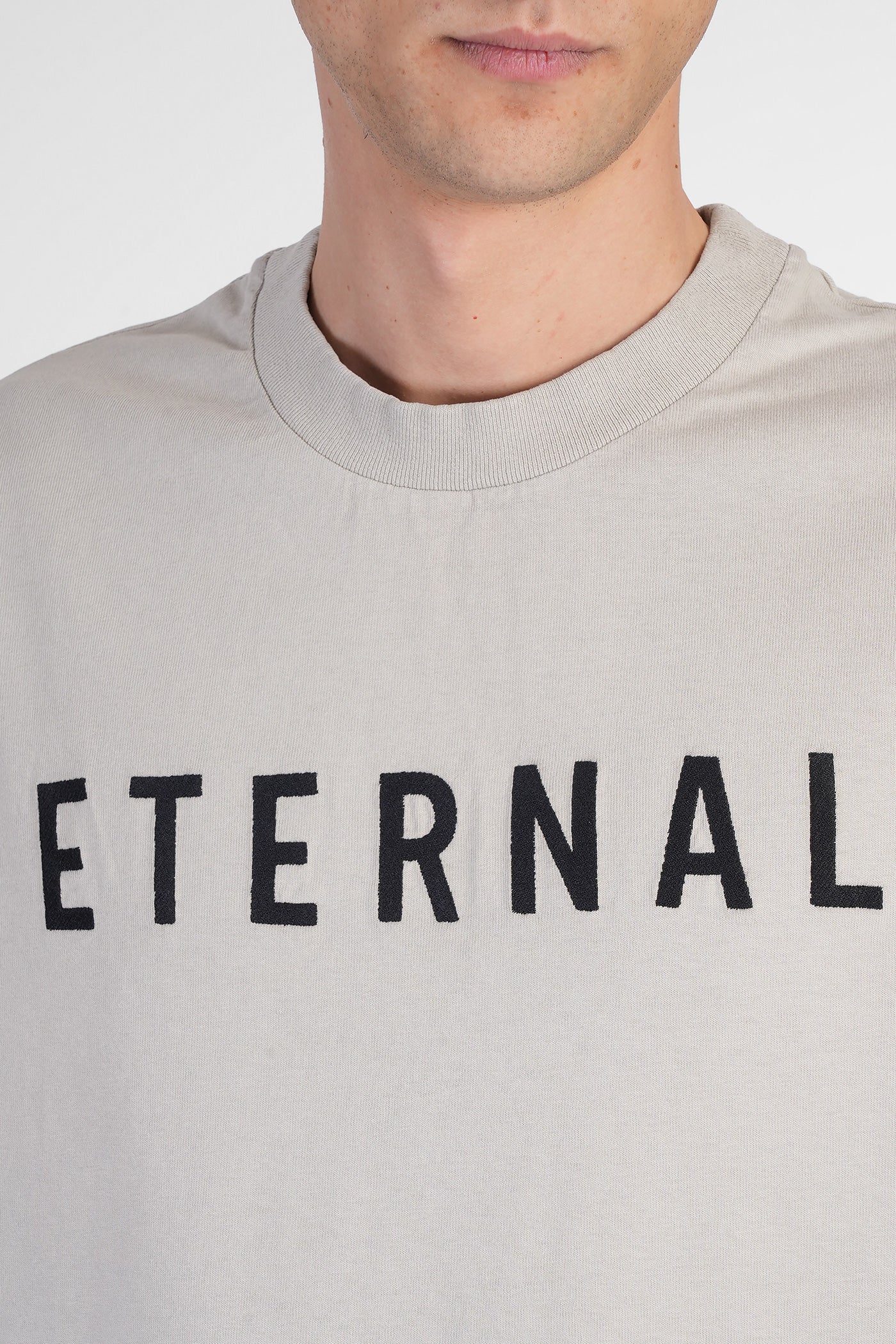 T-Shirt in grey cotton - Image 5