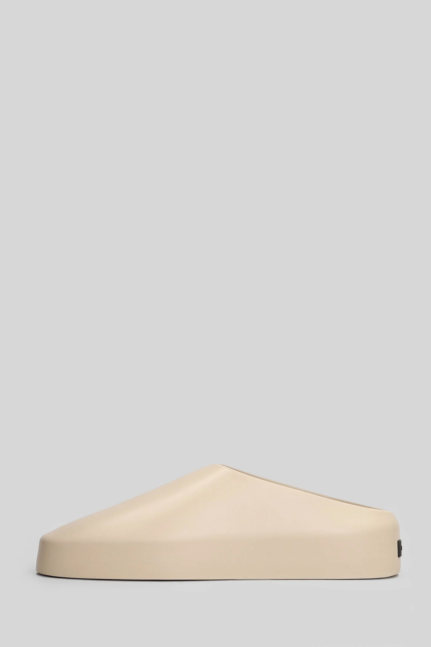 The california 2.0 Flat sandal-slipper in grey rubber/plasic - Image 3