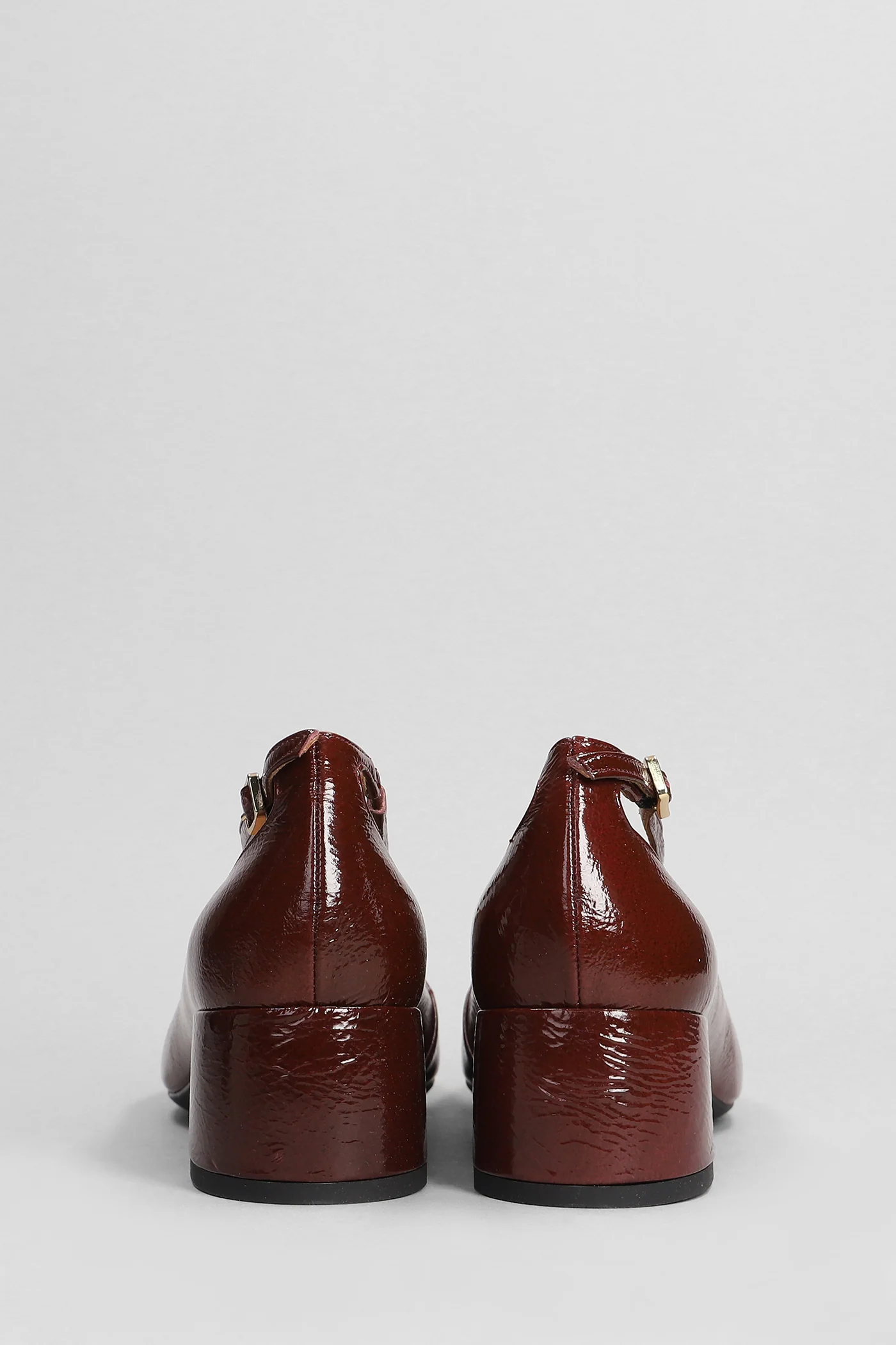 Actress Pumps in bordeaux leather - Image 4