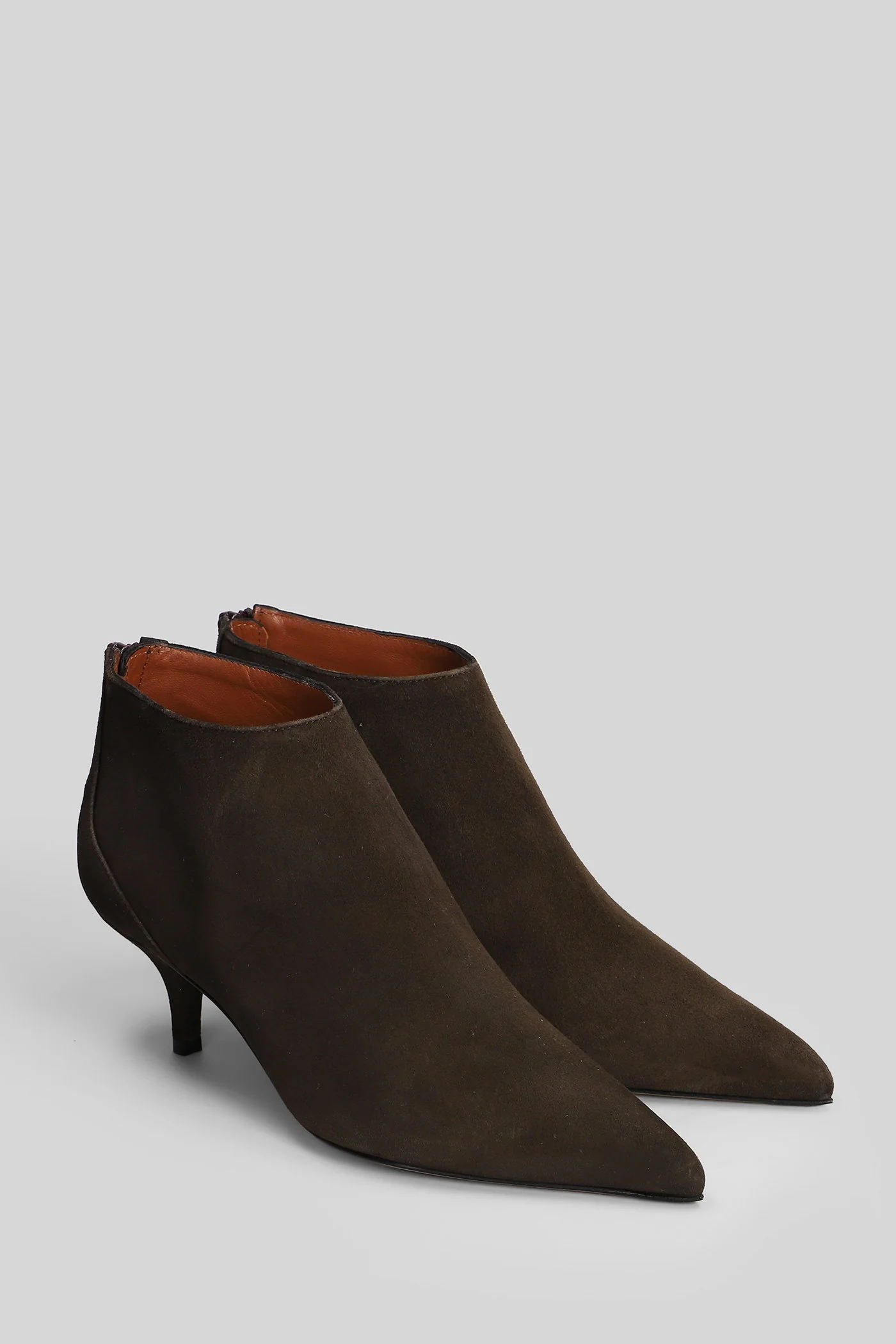 Avenora High heels Ankle boots in dark brown suede - Image 2