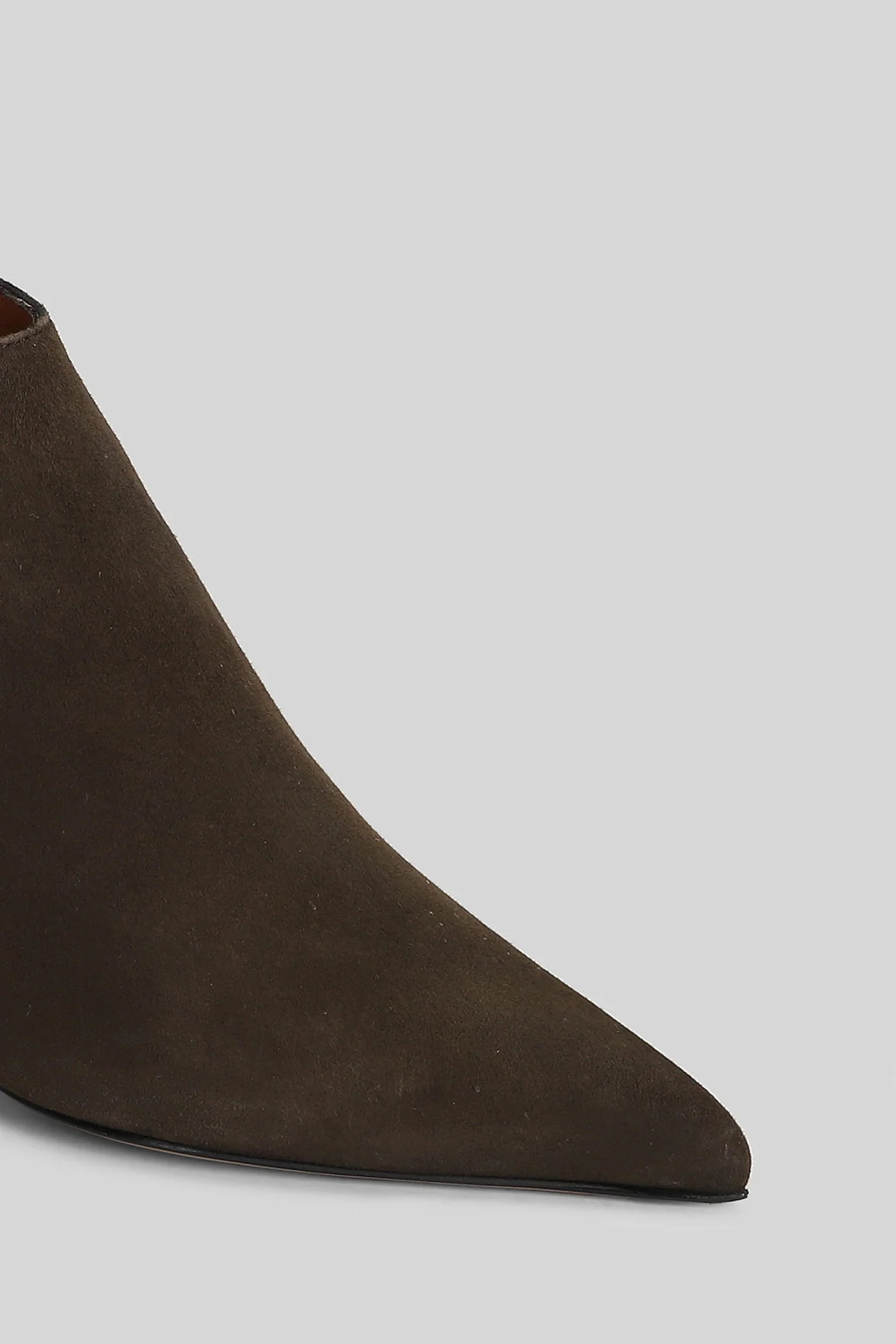 Avenora High heels Ankle boots in dark brown suede - Image 5