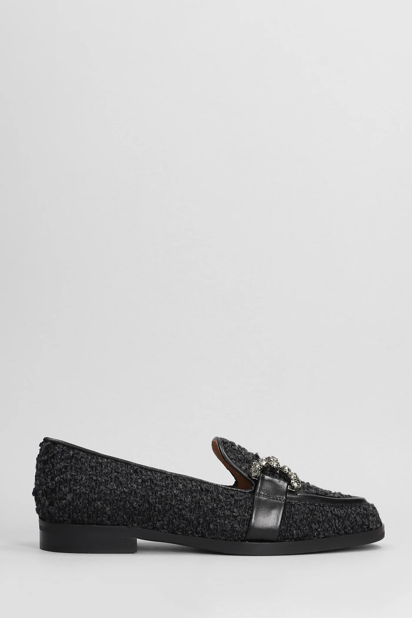 Joys Loafers in grey wool