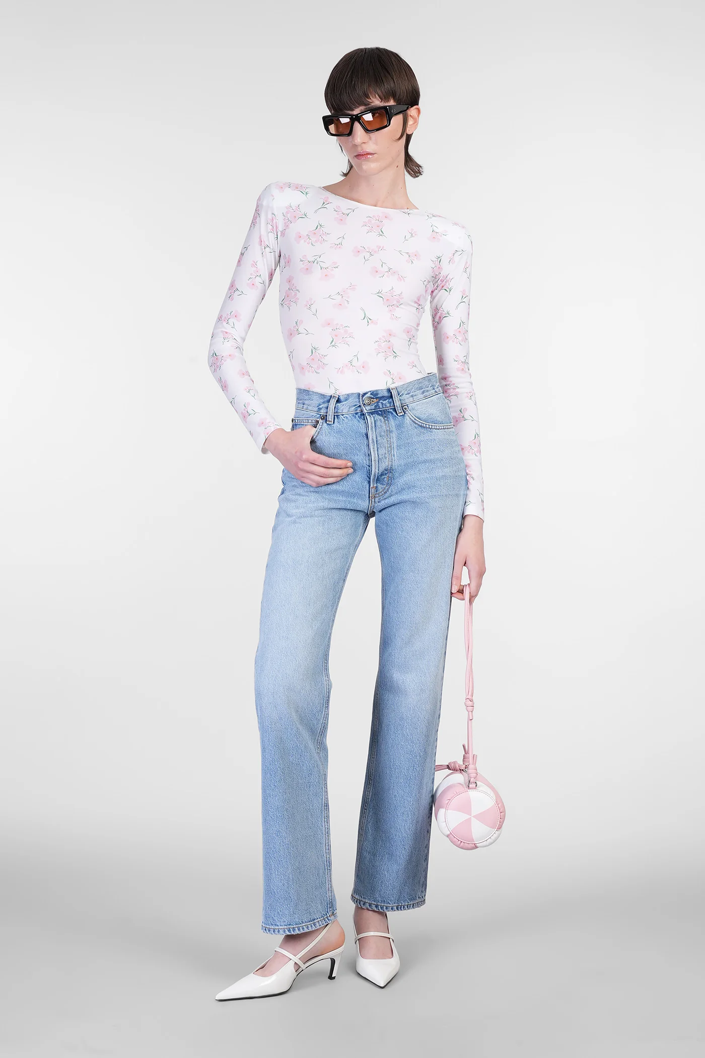Jeans in blue cotton - Image 2