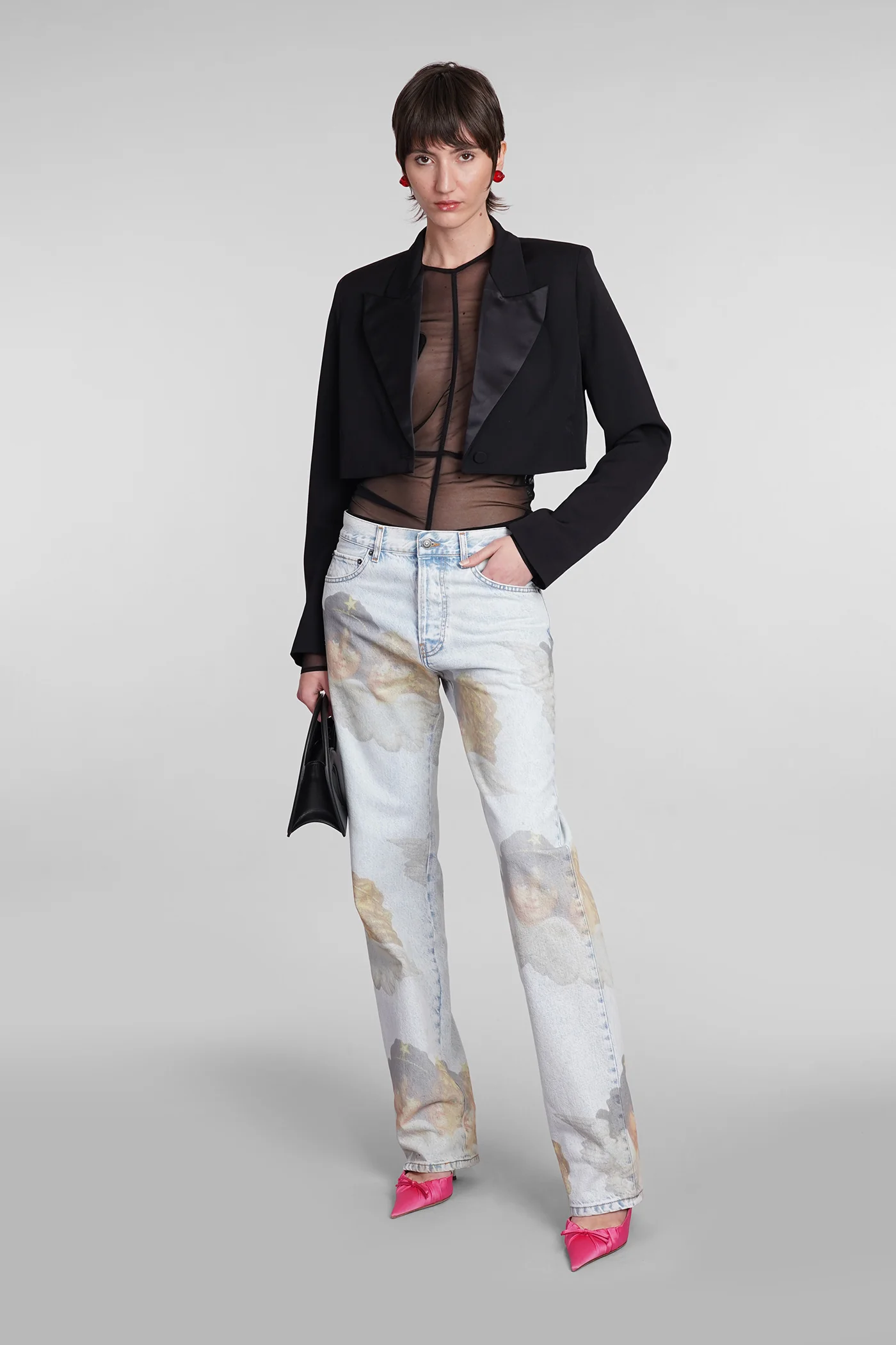 Jeans in blue cotton - Image 2