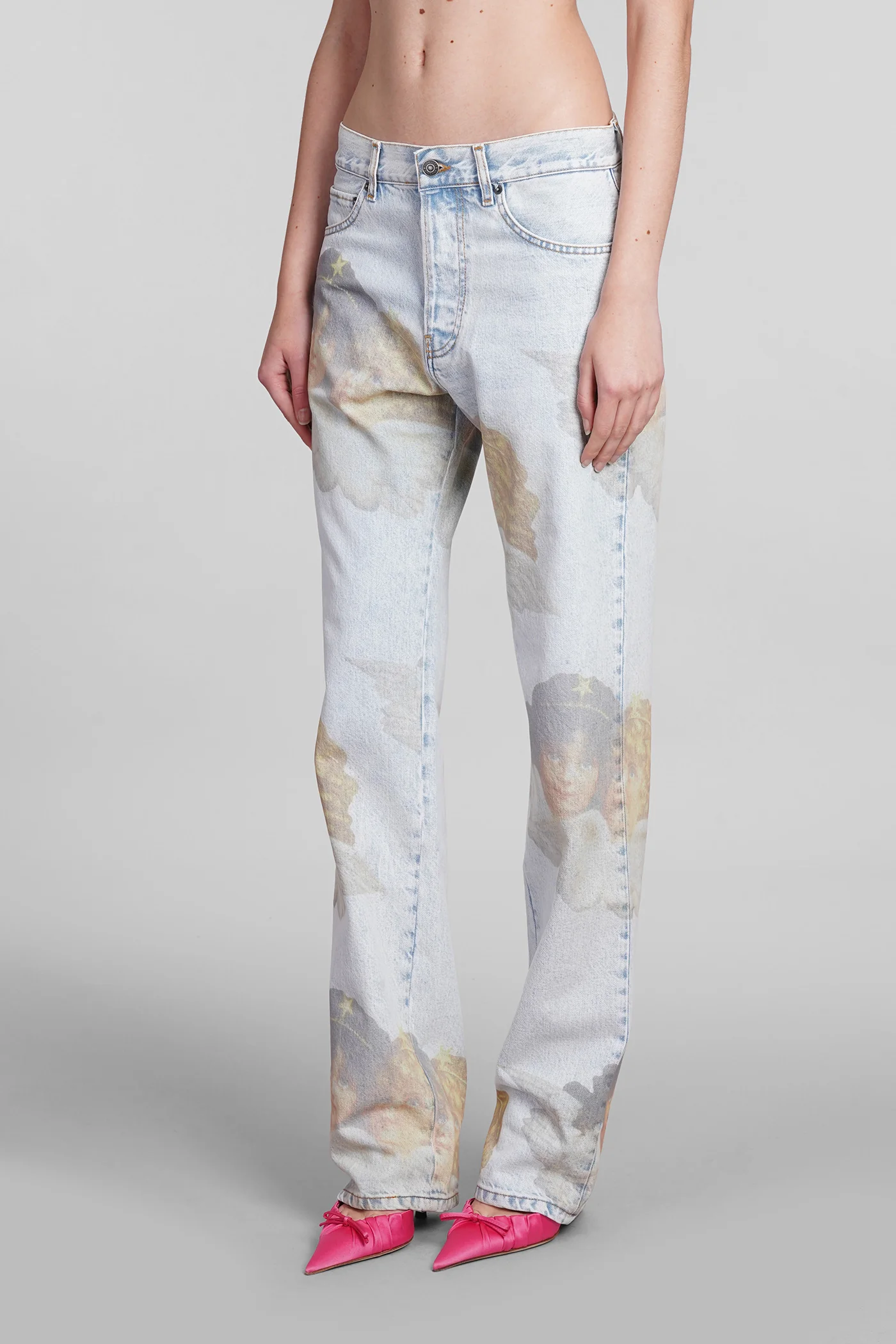 Jeans in blue cotton - Image 4