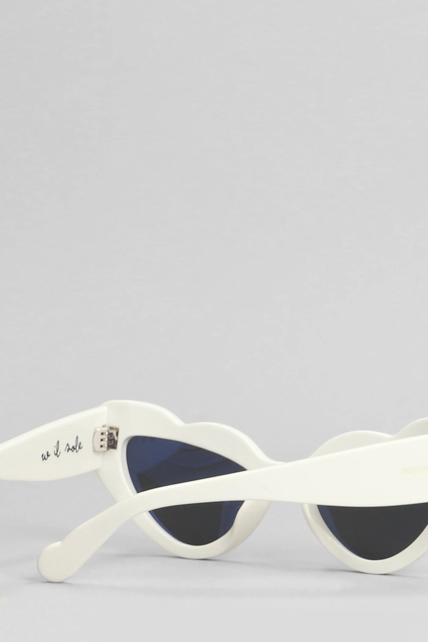Sunglasses in white acetate - Image 4