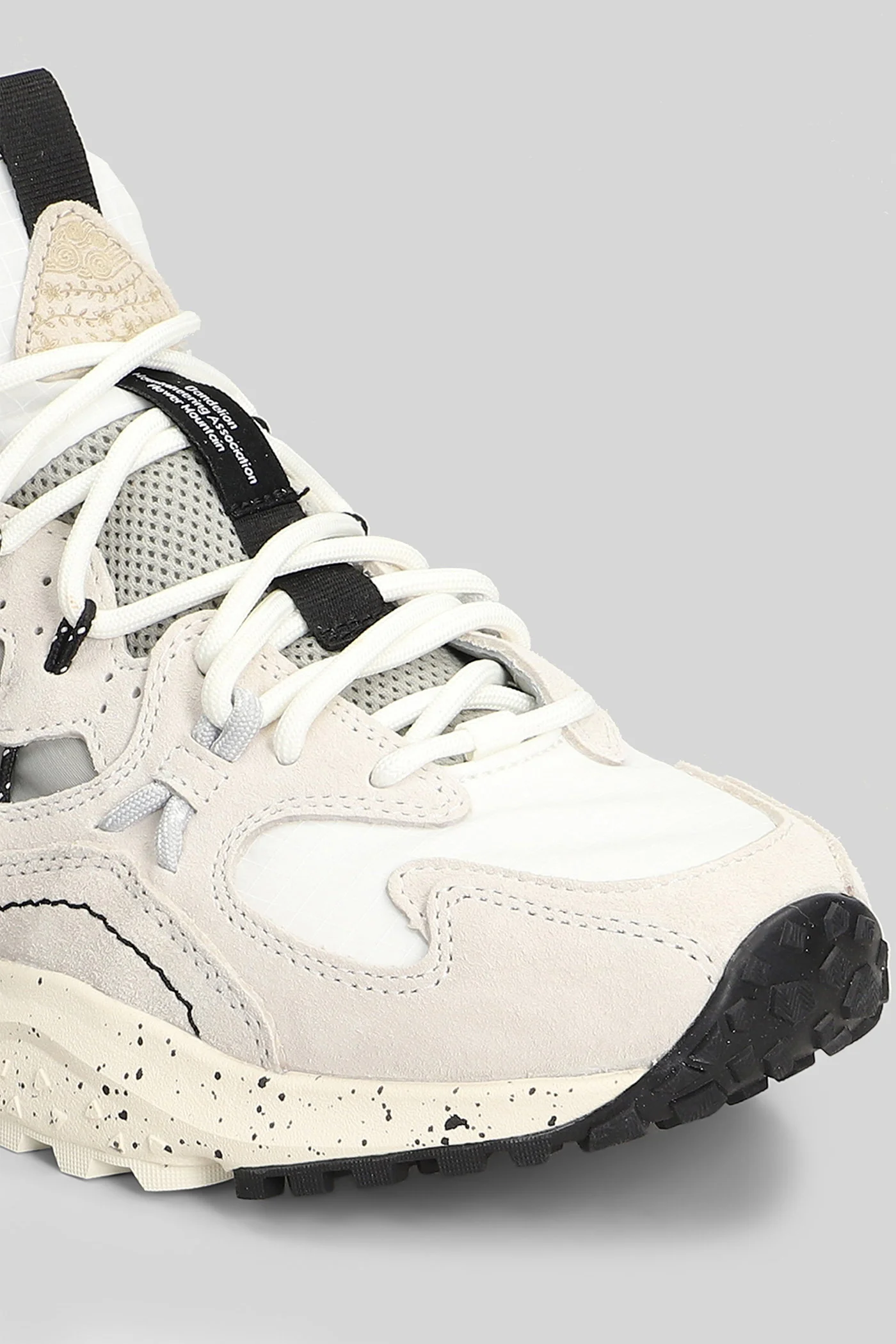 Yamabushi Sneakers in white Suede and fabric - Image 5