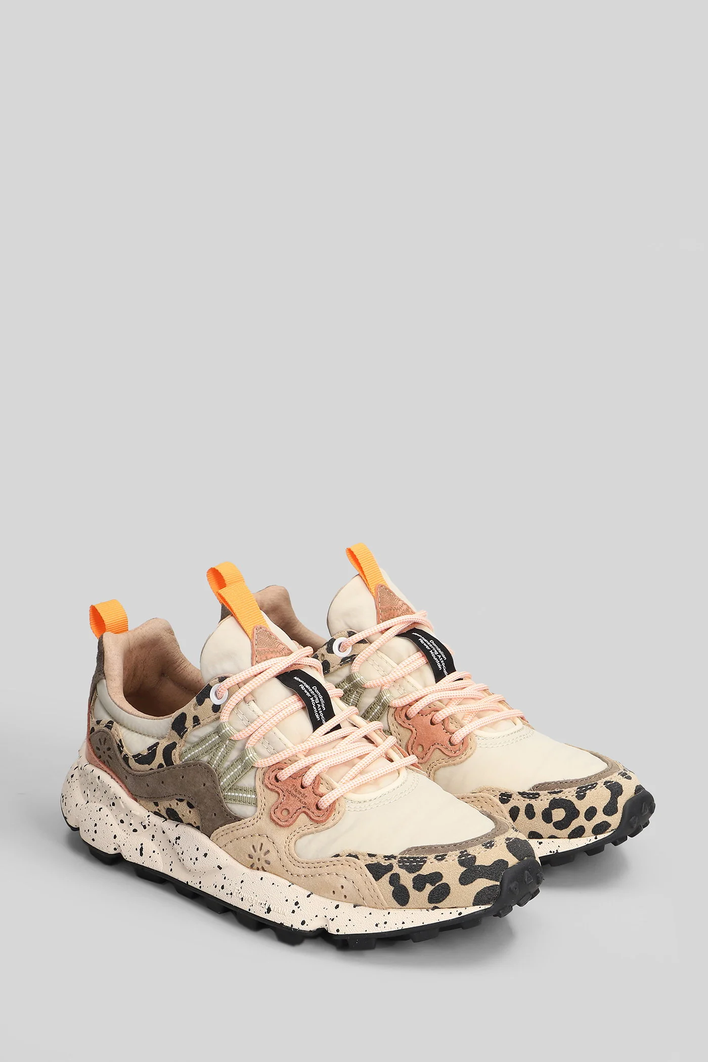 Yamano 3 Sneakers in beige Suede and fabric - Image 2