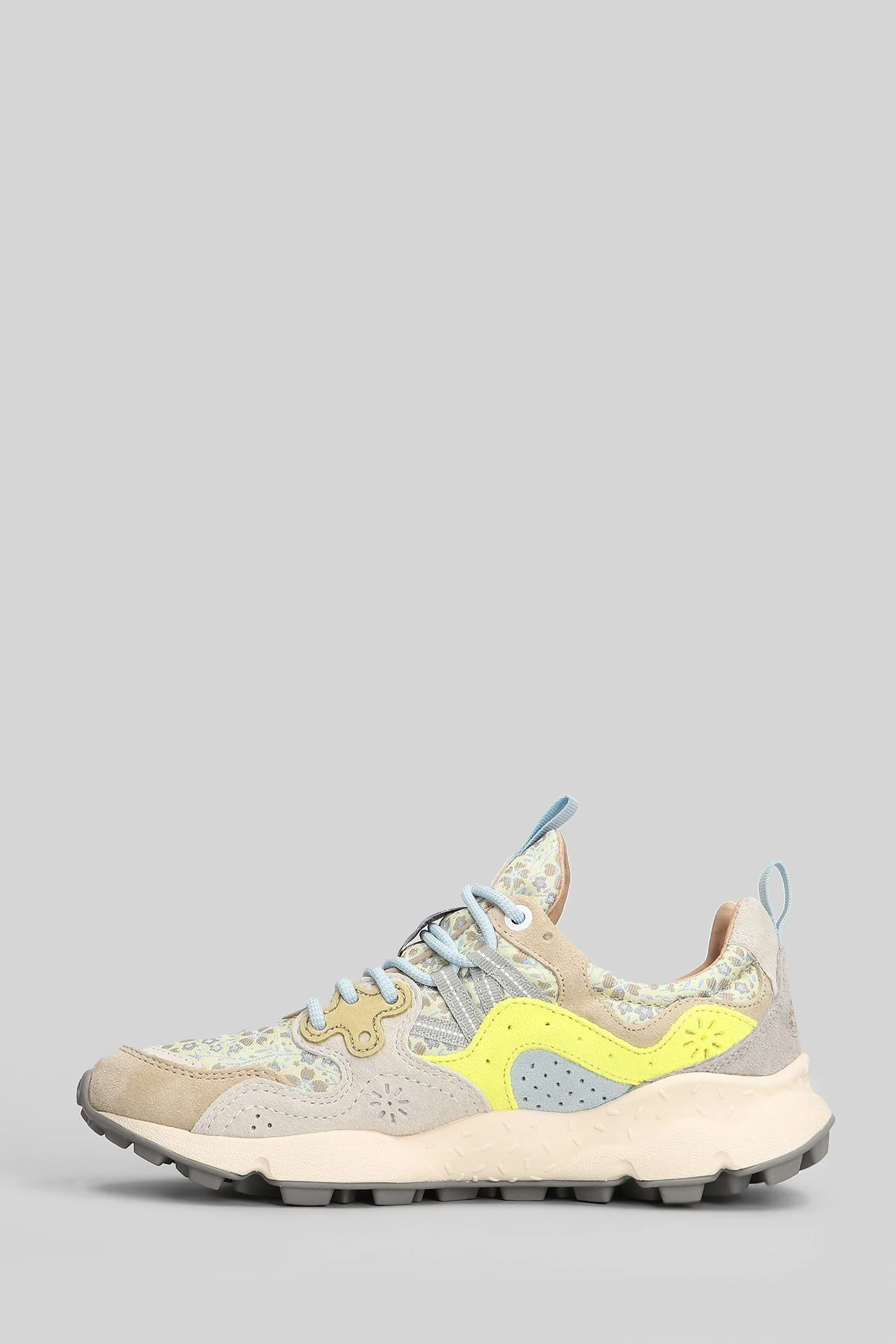 Yamano 3 Sneakers in beige Suede and fabric - Image 3