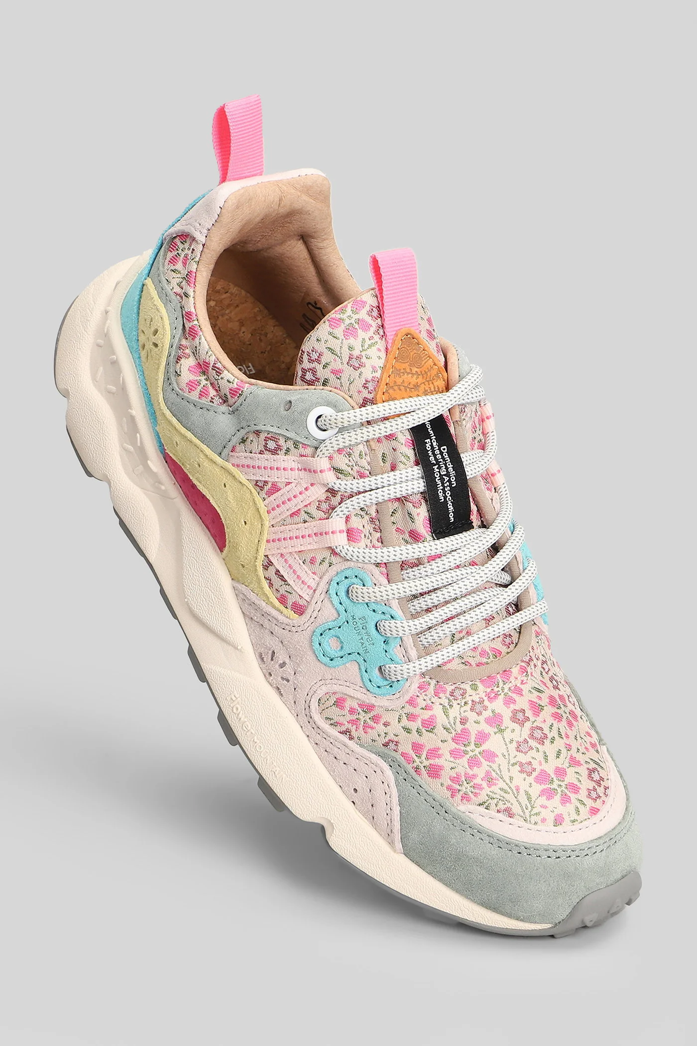 Yamano 3 Sneakers in rose-pink Suede and fabric - Image 5