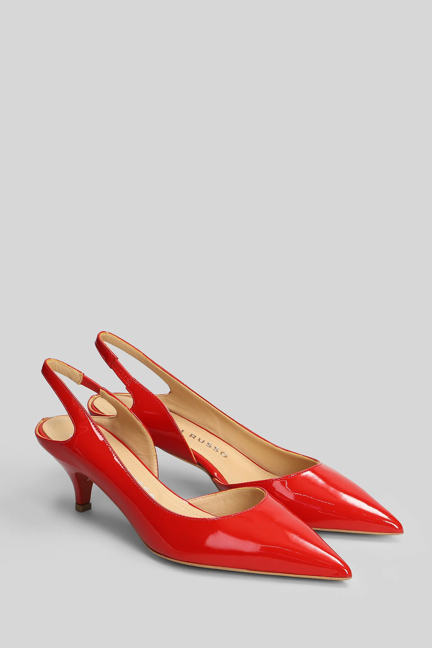 Pumps in red patent leather - Image 2