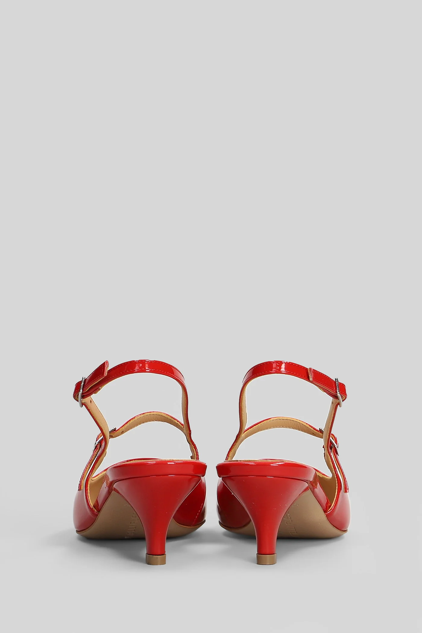 Pumps in red patent leather - Image 4