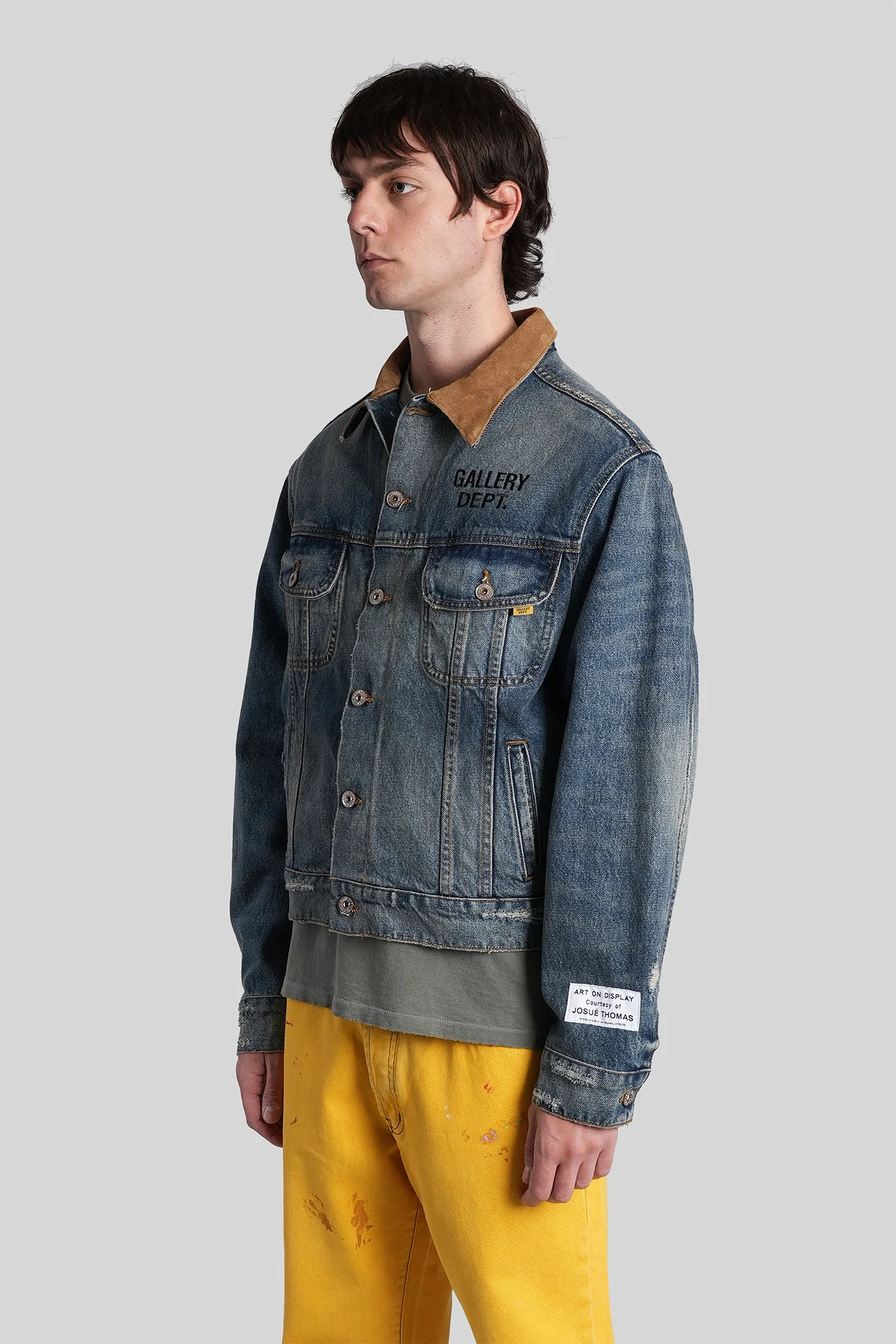 Denim Jackets in blue cotton - Image 4