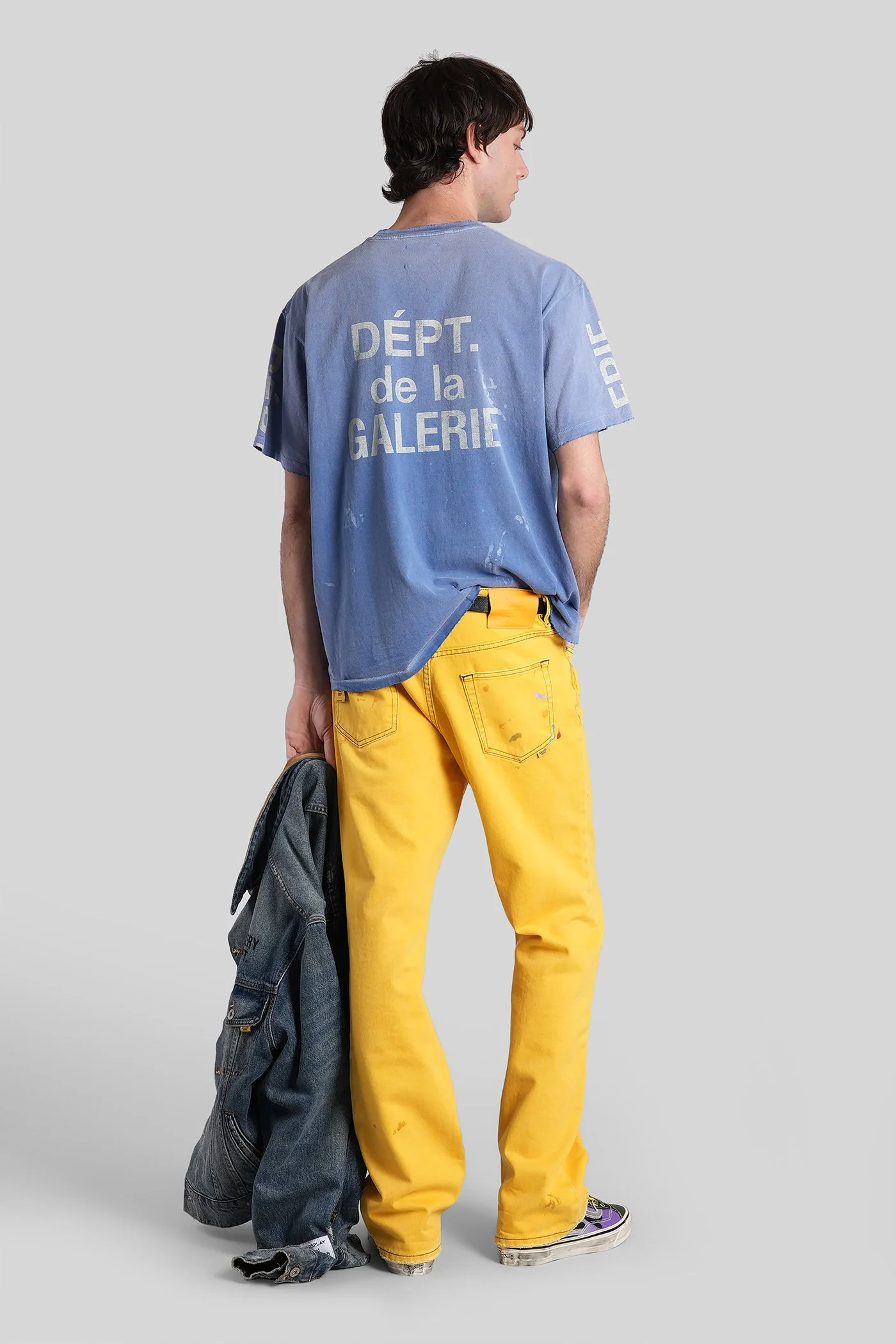 T-Shirt in blue cotton - Image 2