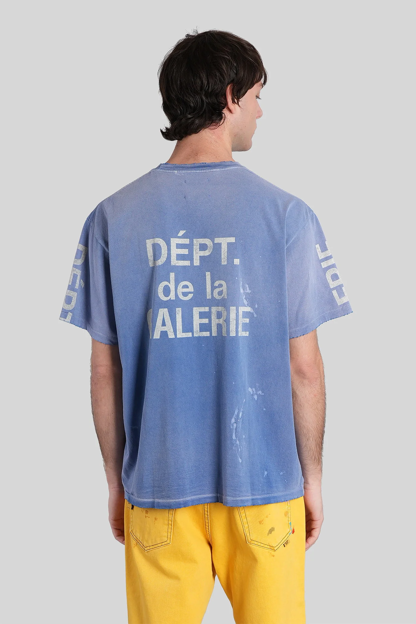 T-Shirt in blue cotton - Image 3