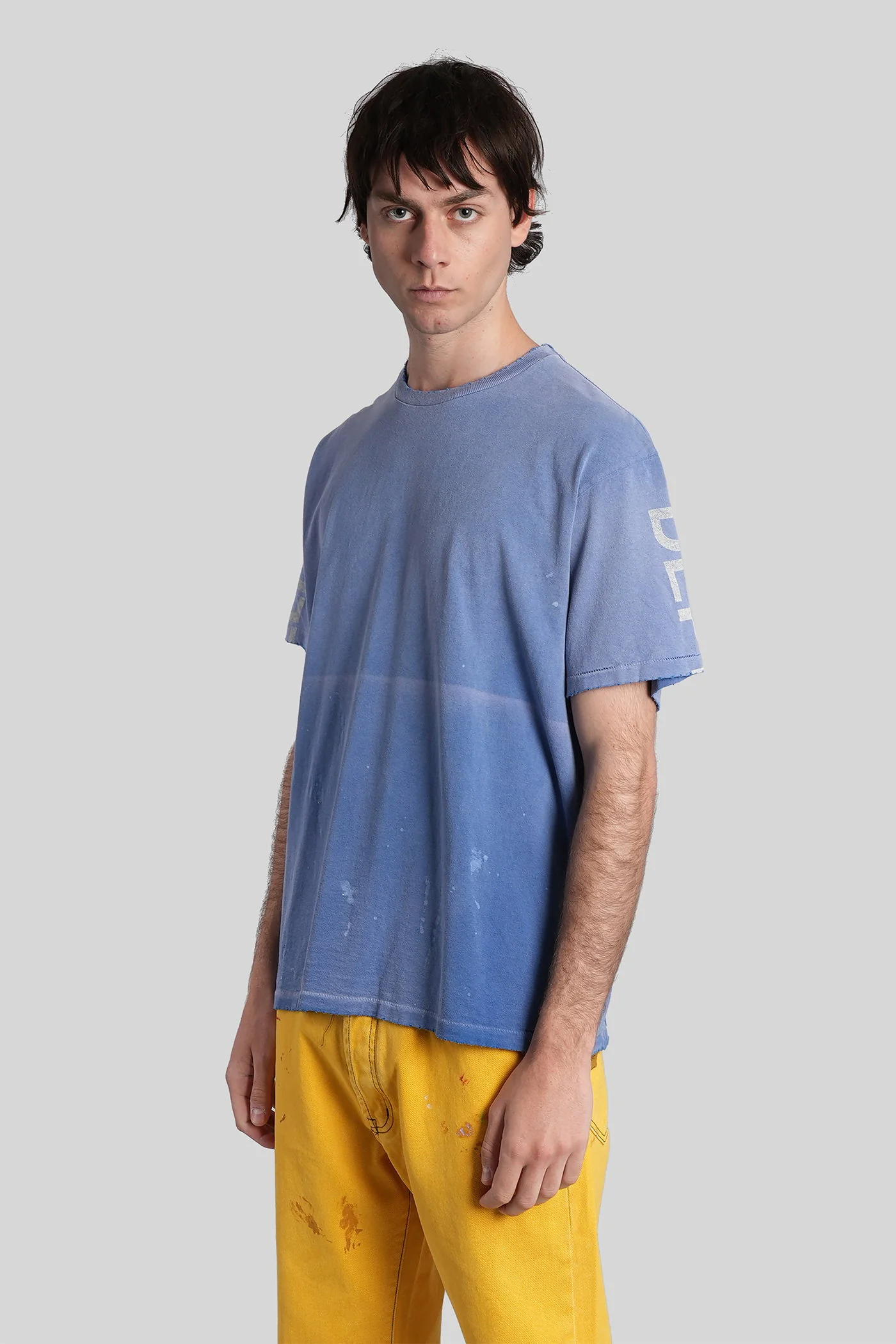 T-Shirt in blue cotton - Image 4