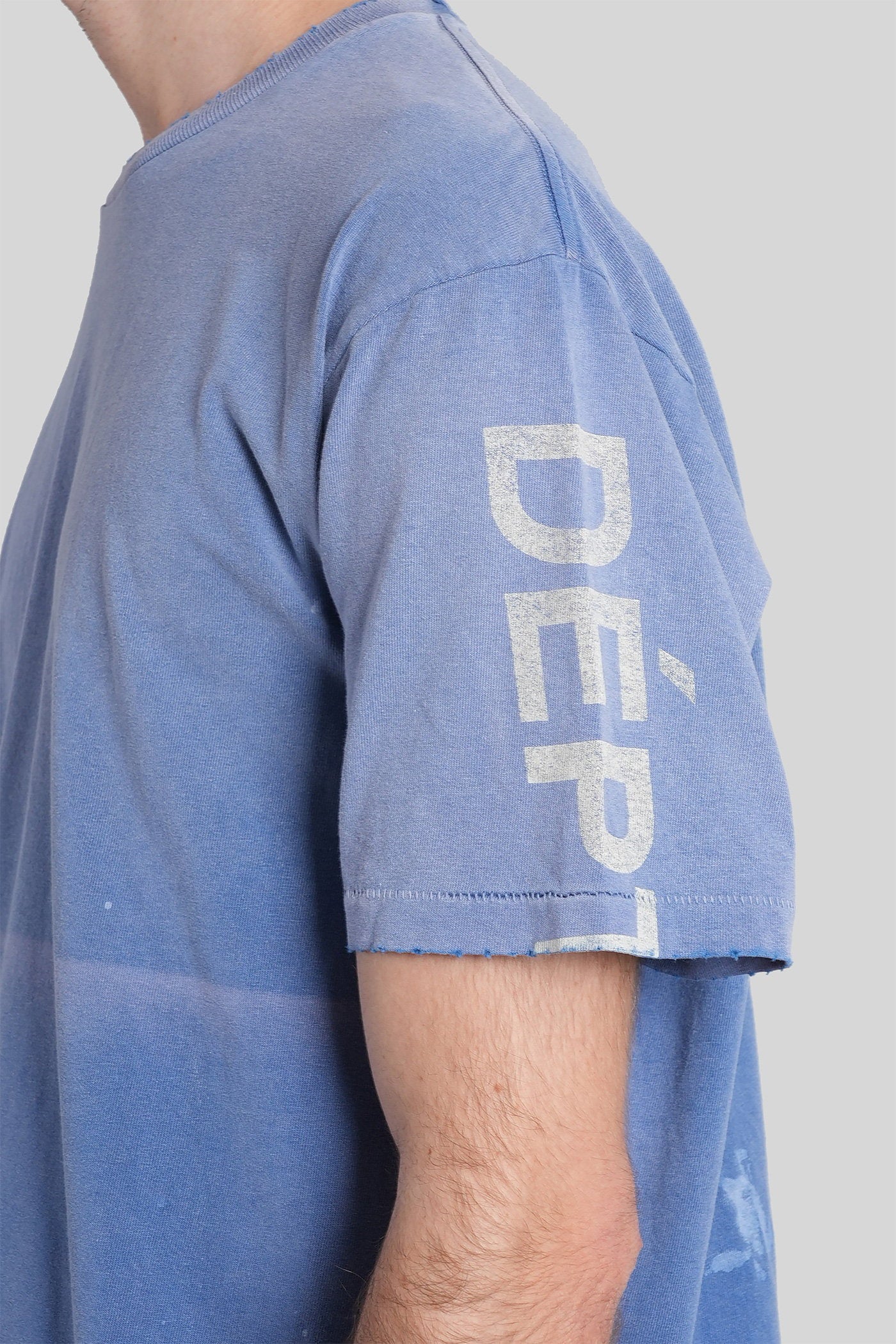 T-Shirt in blue cotton - Image 5