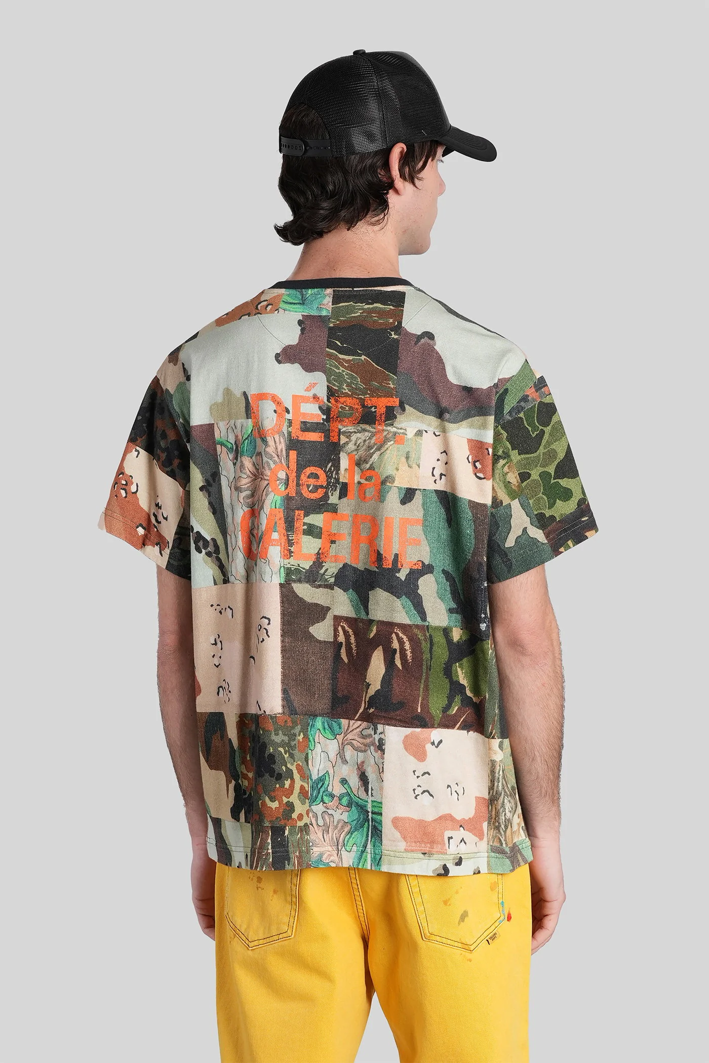T-Shirt in camouflage cotton - Image 3