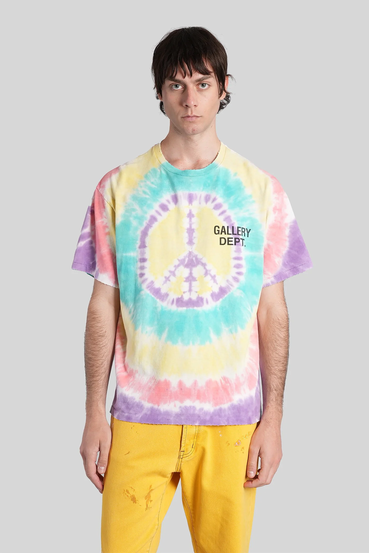 T-Shirt in multicolor cotton
