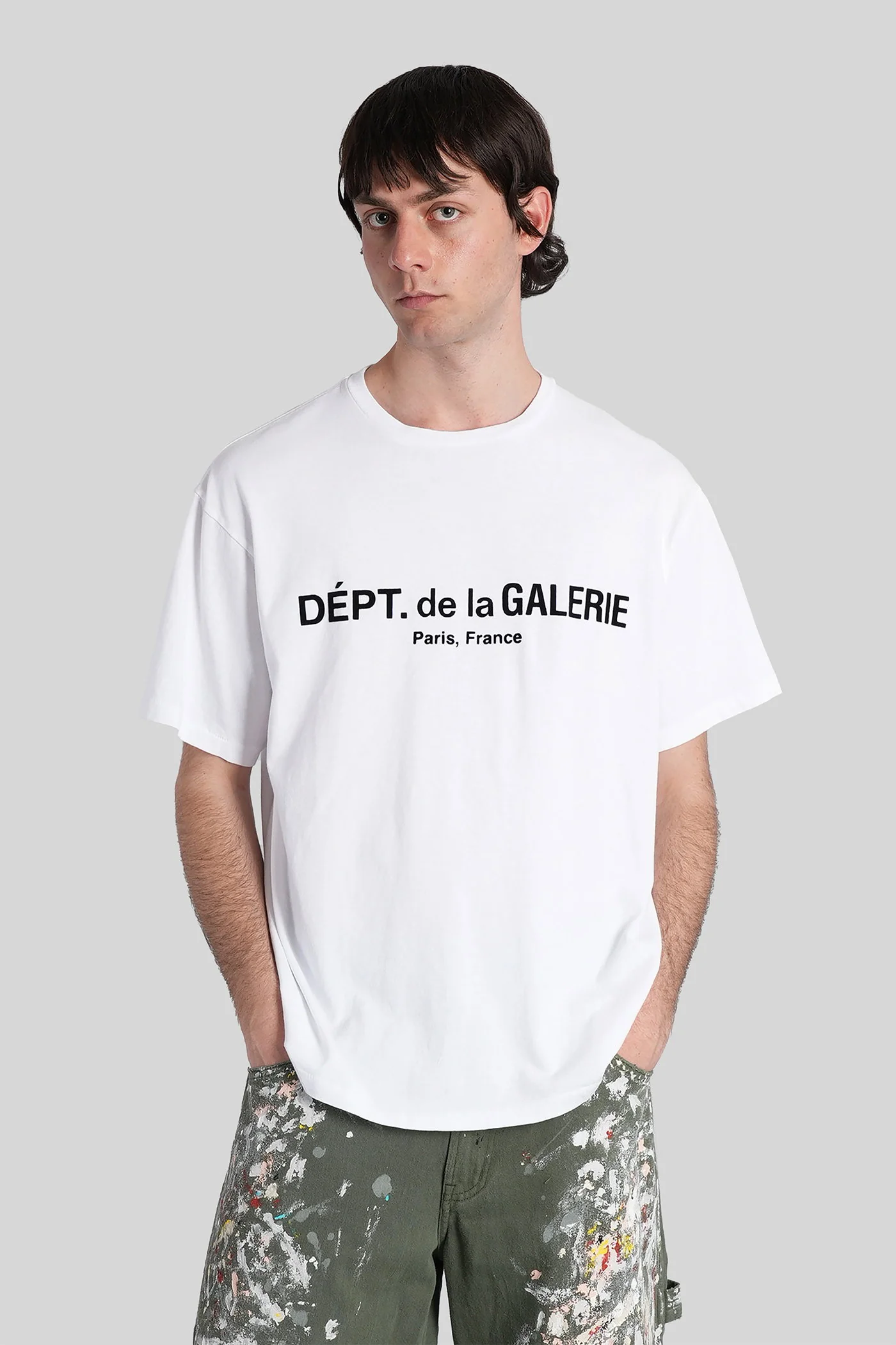 T-Shirt in white cotton