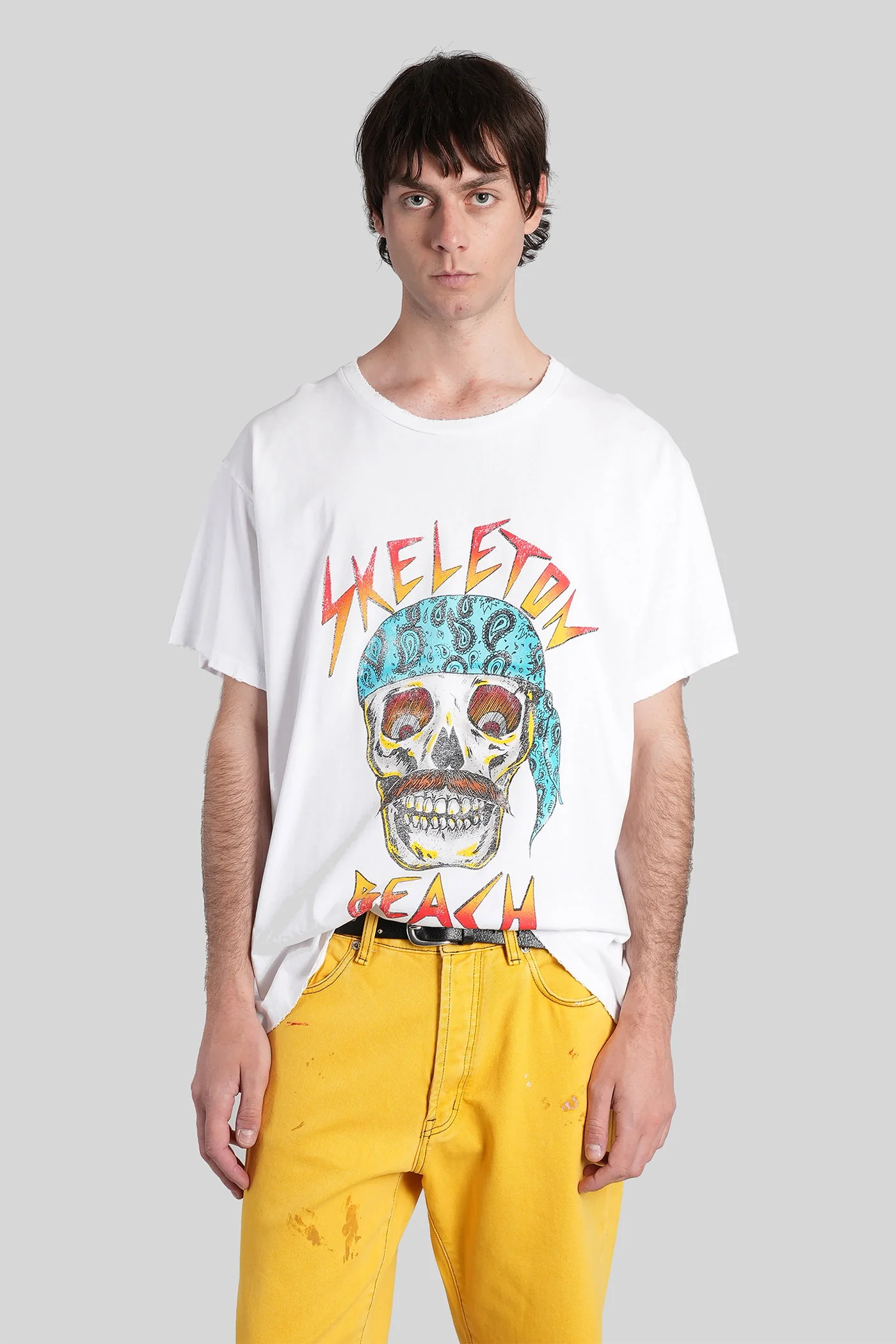 T-Shirt in white cotton