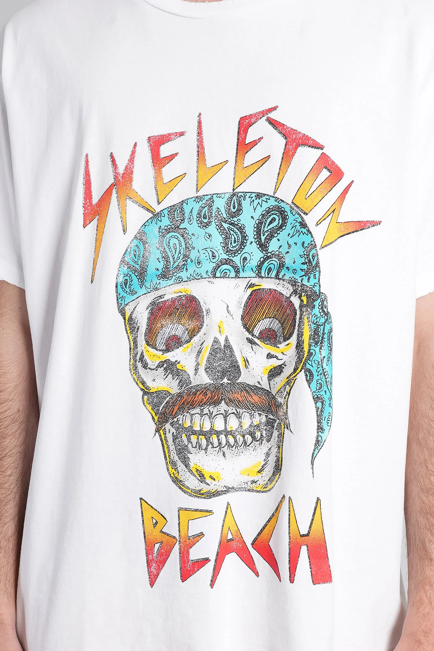 T-Shirt in white cotton - Image 5