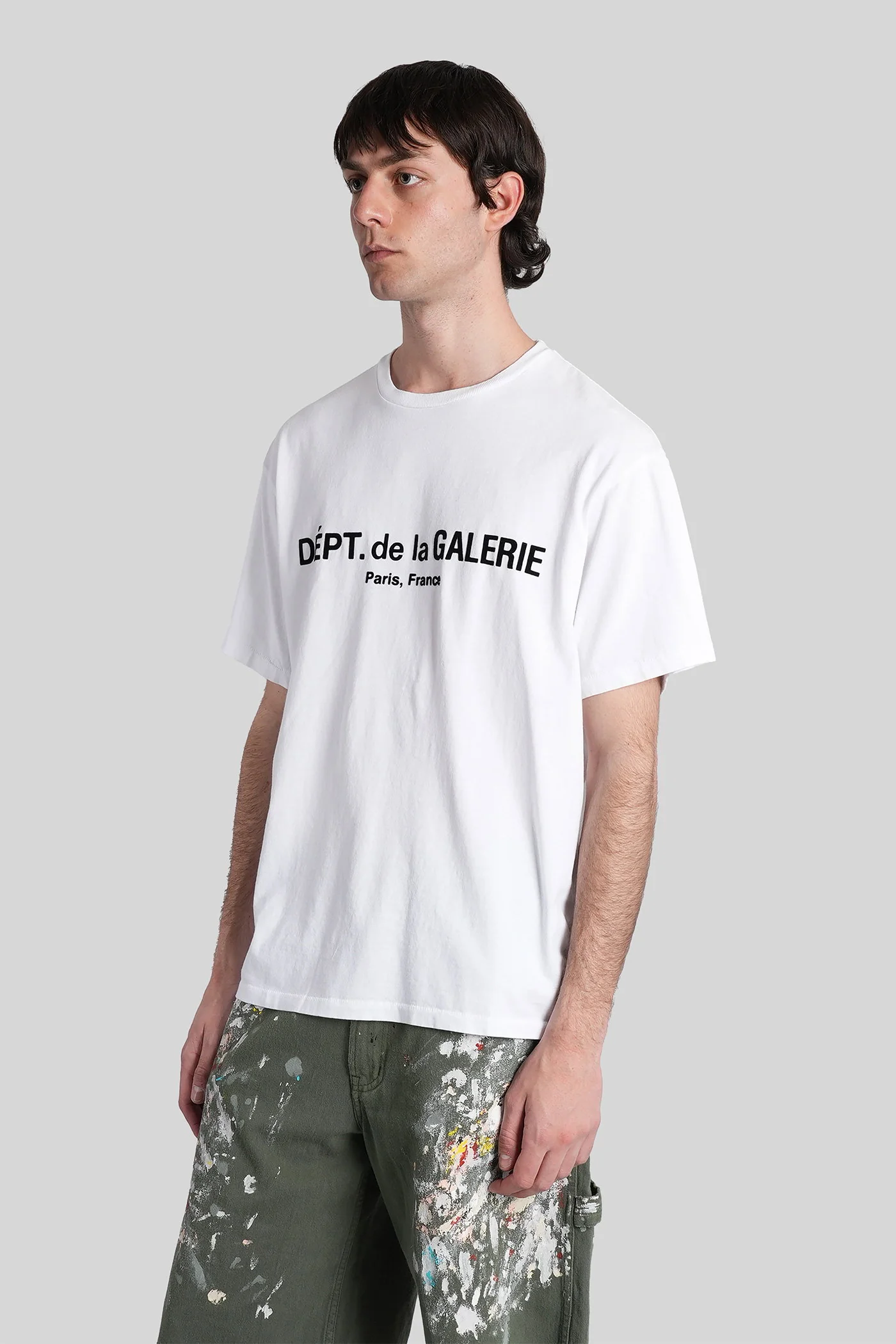 T-Shirt in white cotton - Image 4