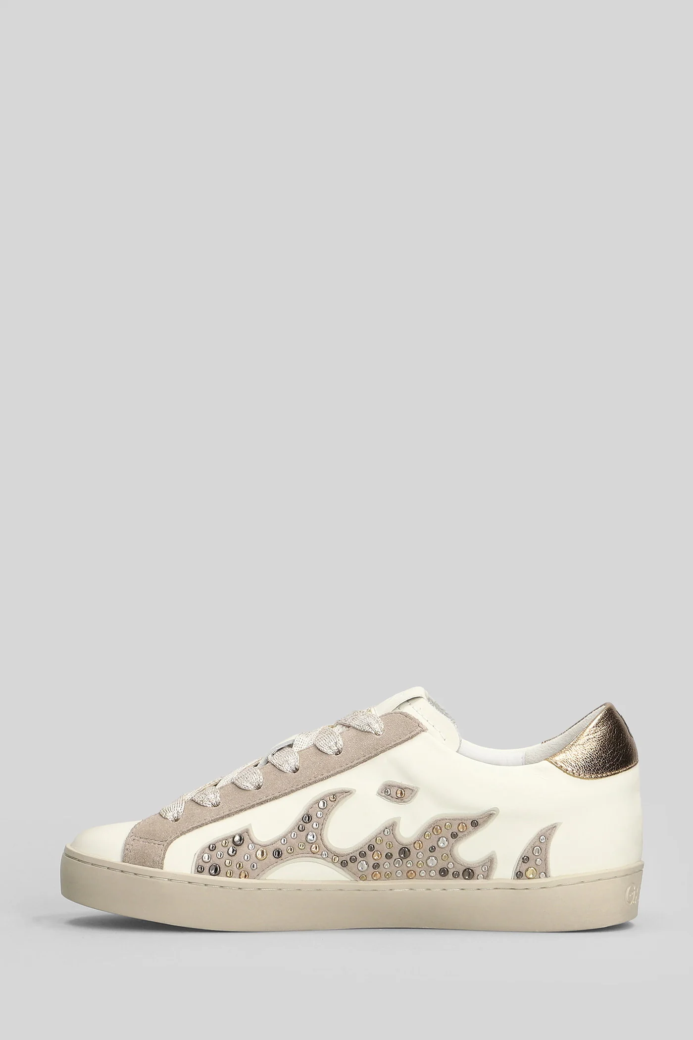 Dopamine Sneakers in white leather - Image 3