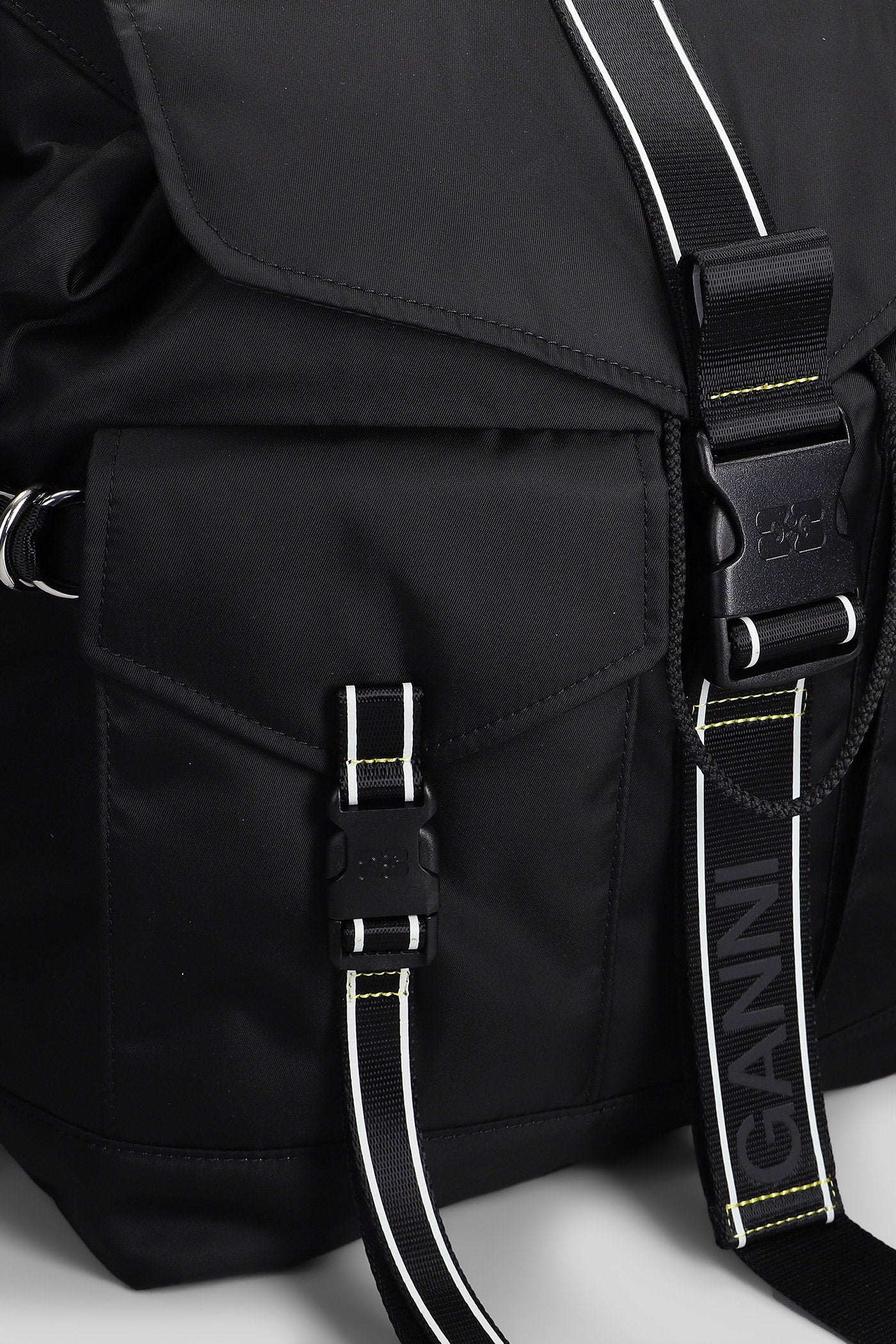 Backpack in black polyamide - Image 4