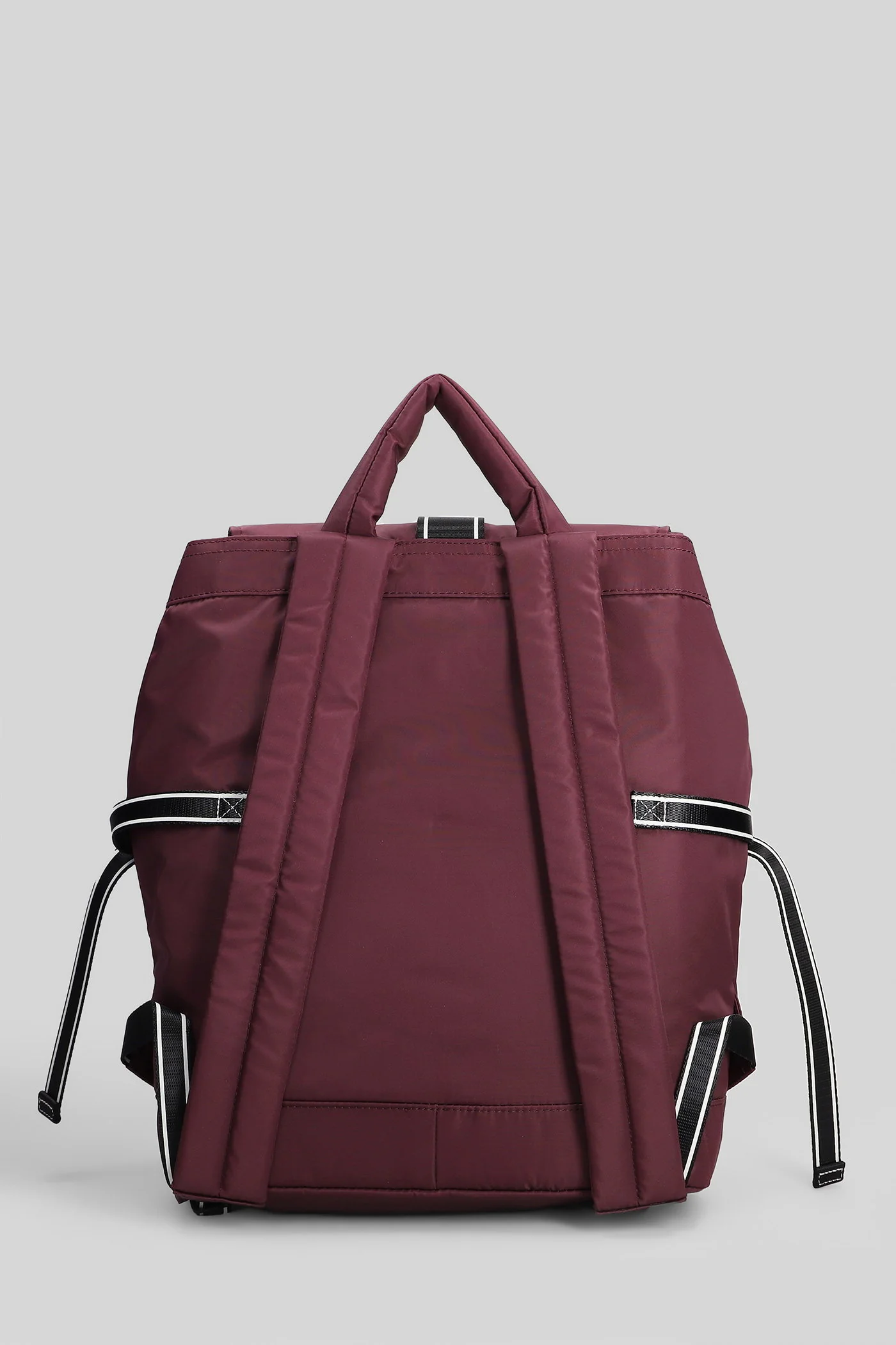 Backpack in bordeaux polyamide - Image 3