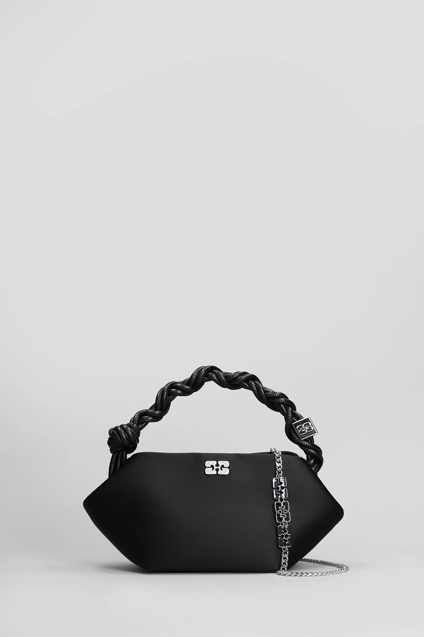 Bou bag mini Hand bag in black polyester