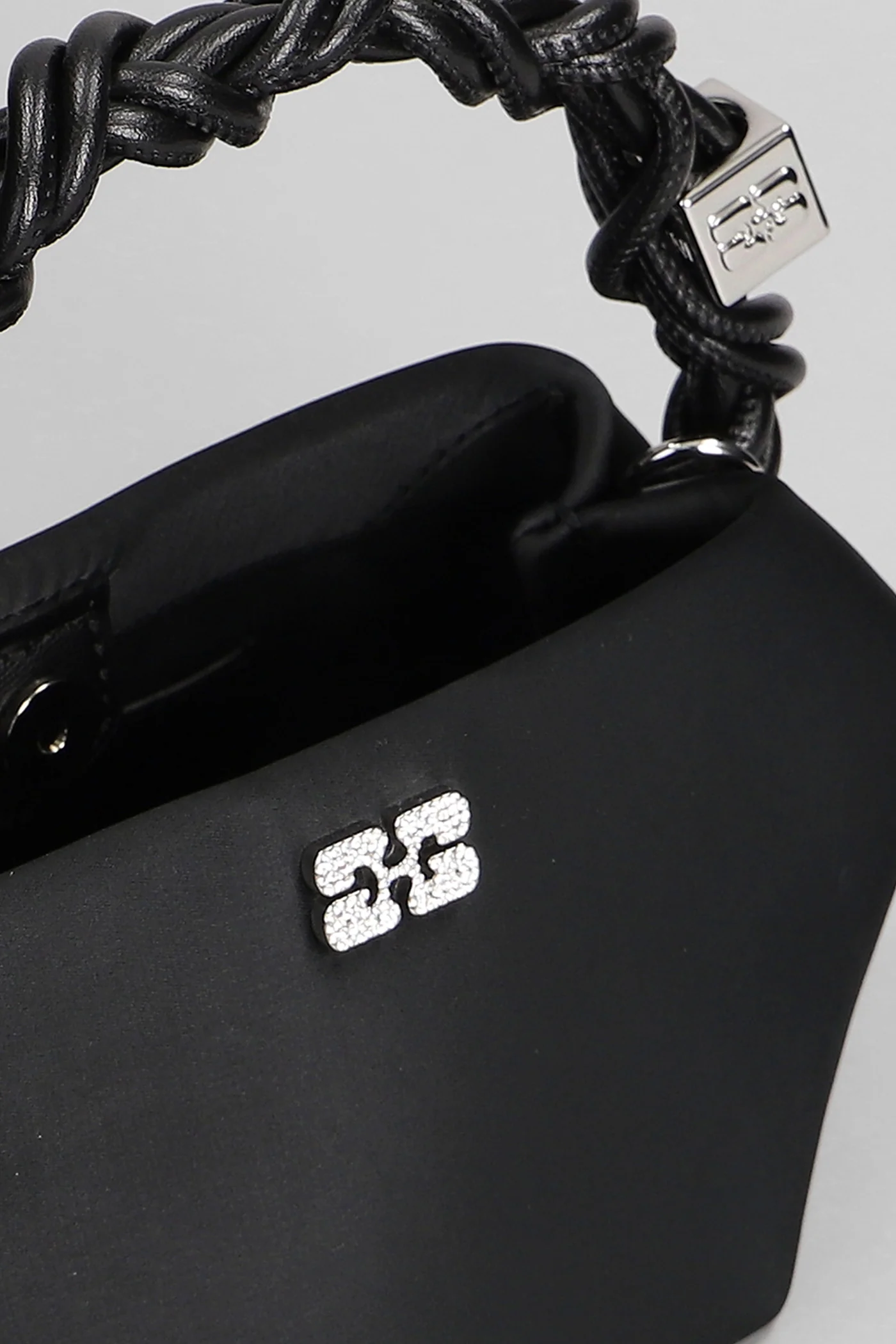 Bou bag mini Hand bag in black polyester - Image 4