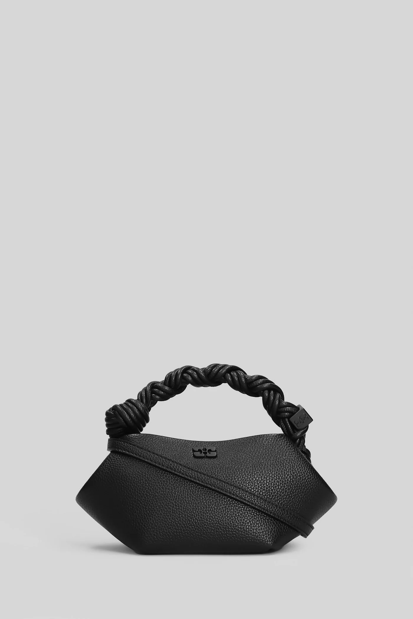 Bou bag mini Shoulder bag in black leather