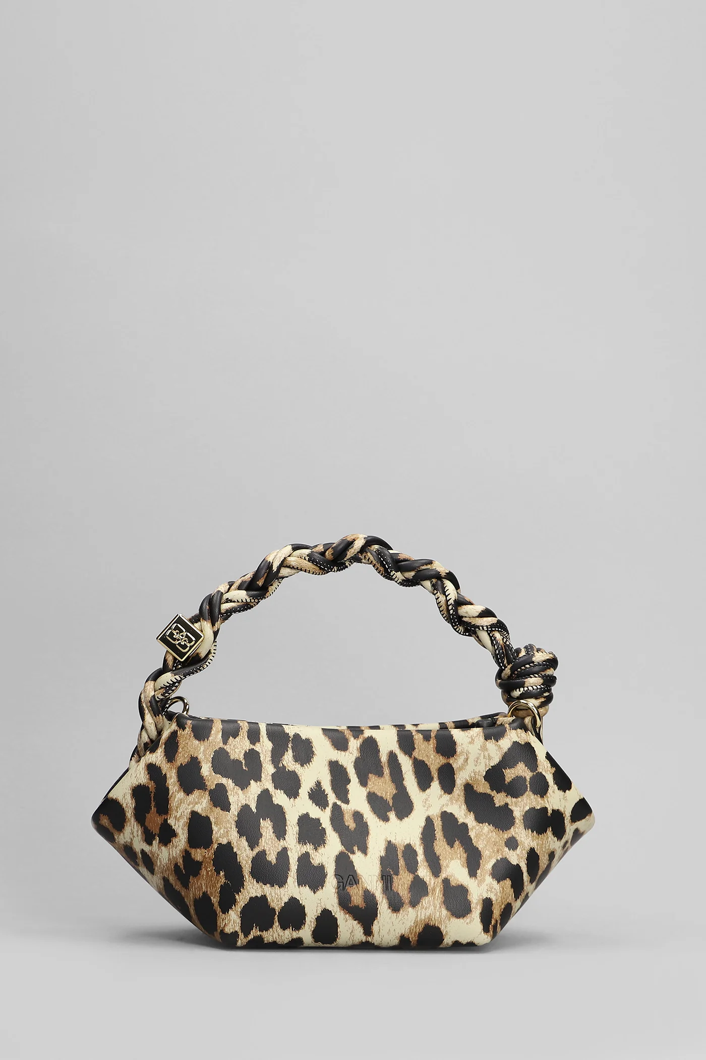 Ganni bou bag mini Hand bag in Animalier synthetic leather - Image 3