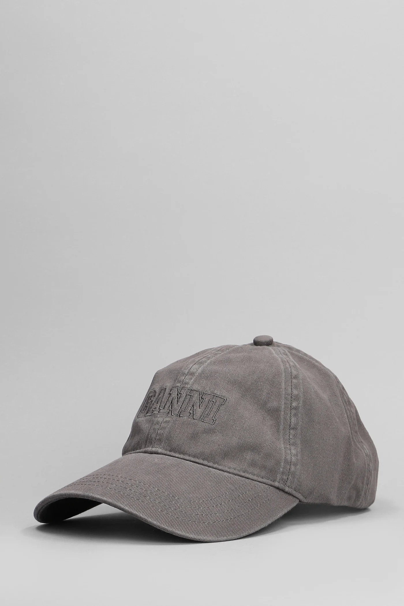 Hats in grey cotton - Image 2