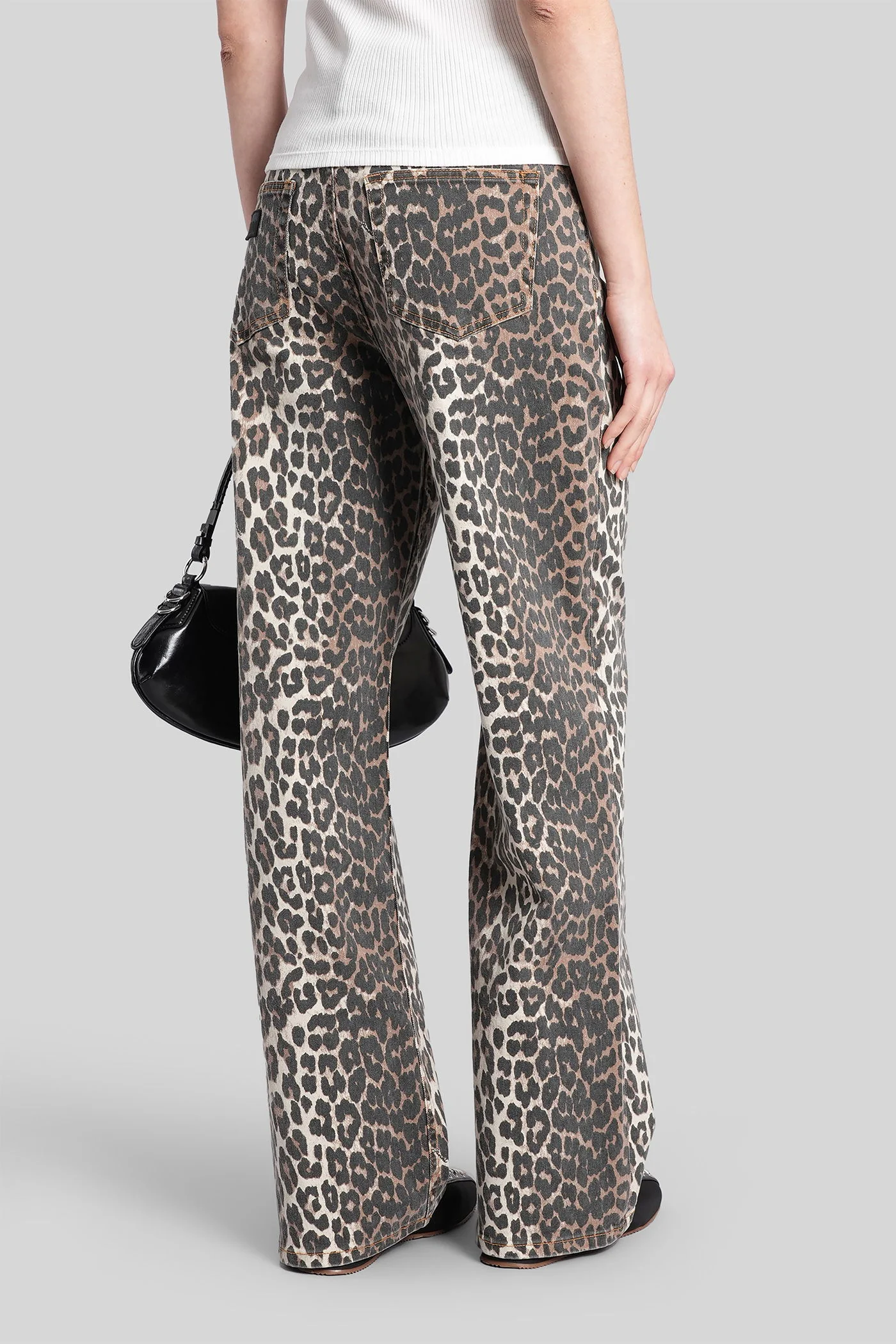 Izey Jeans in Animalier cotton - Image 2