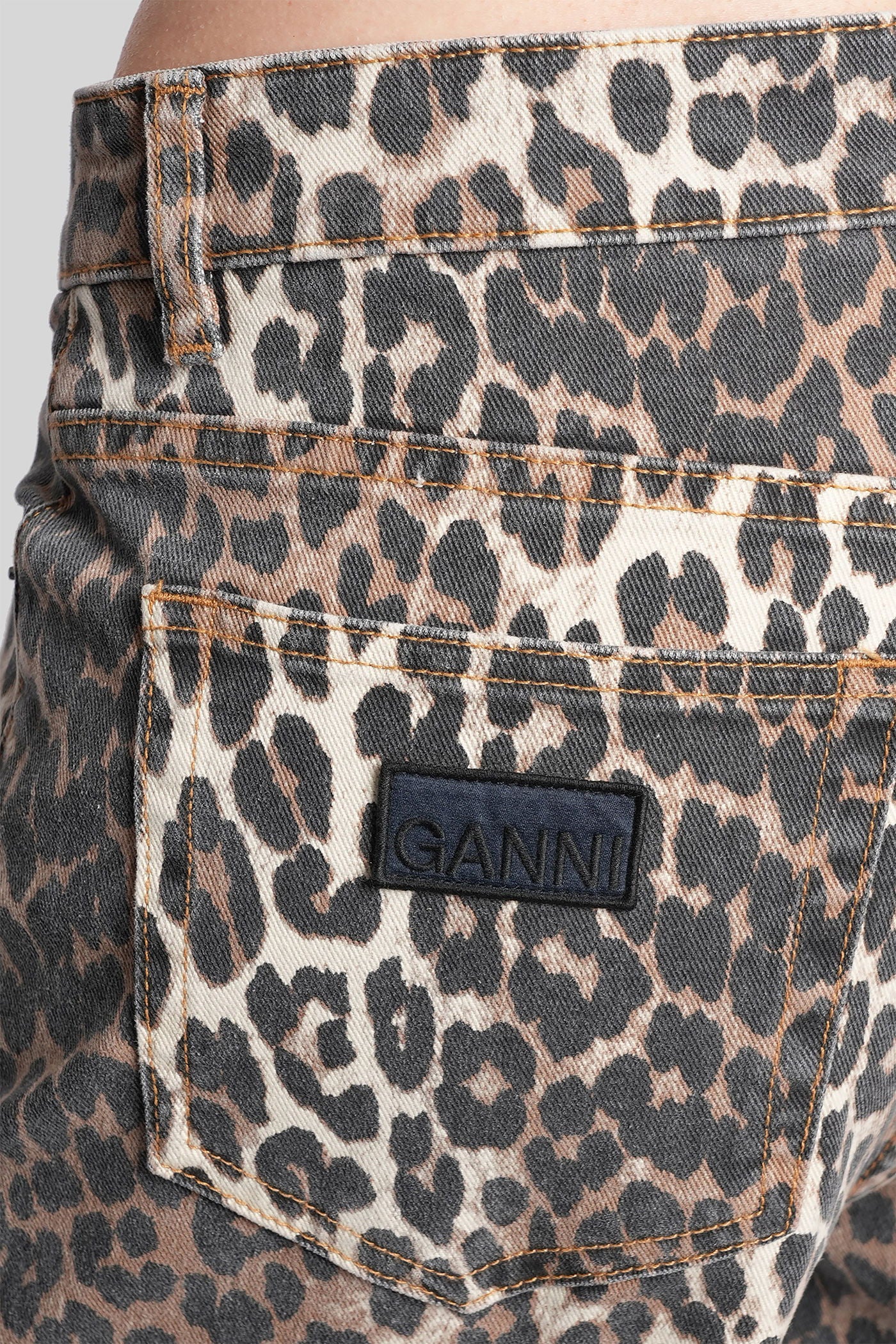 Izey Jeans in Animalier cotton - Image 8