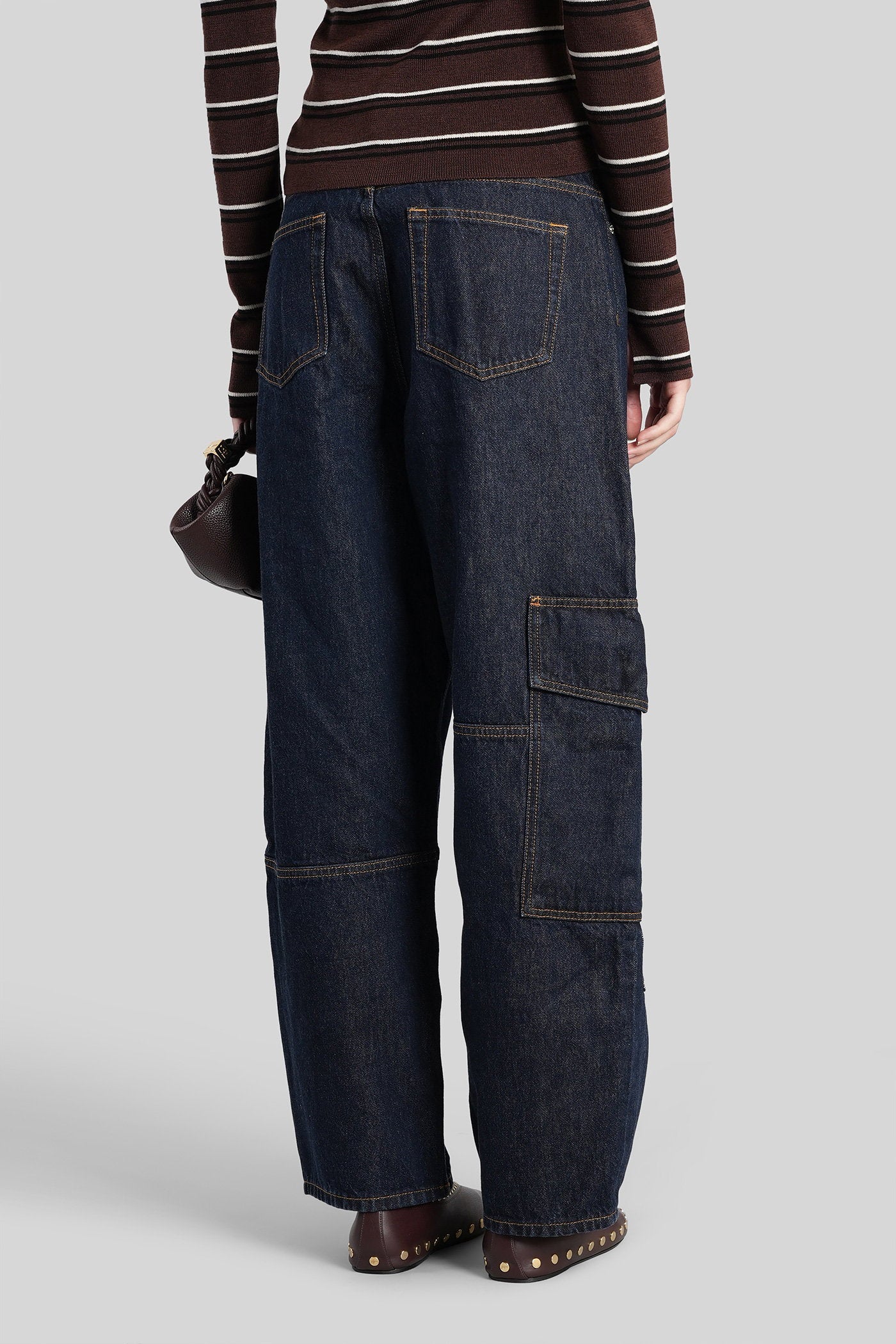 Jeans in blue cotton - Image 3