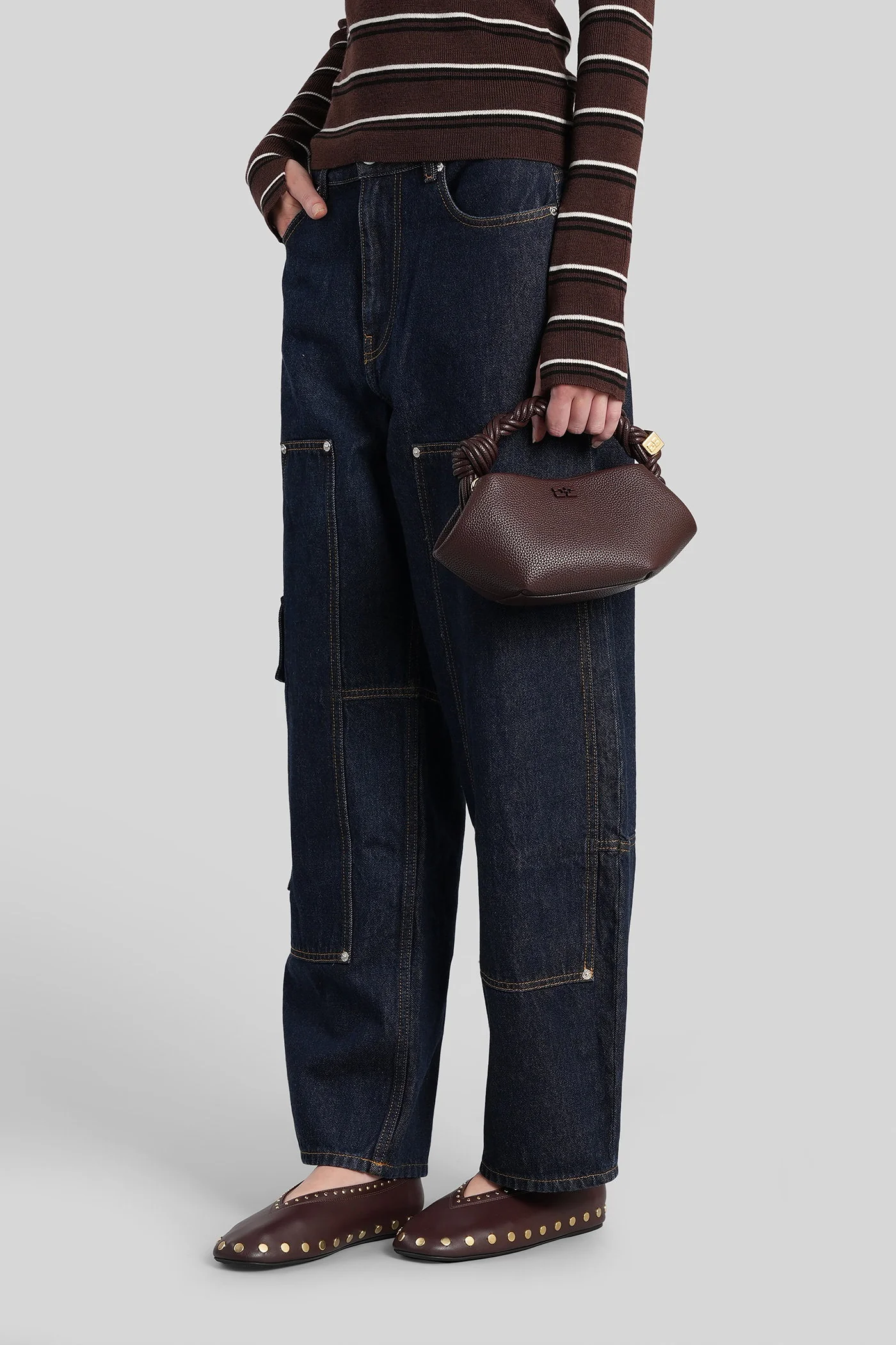 Jeans in blue cotton - Image 4