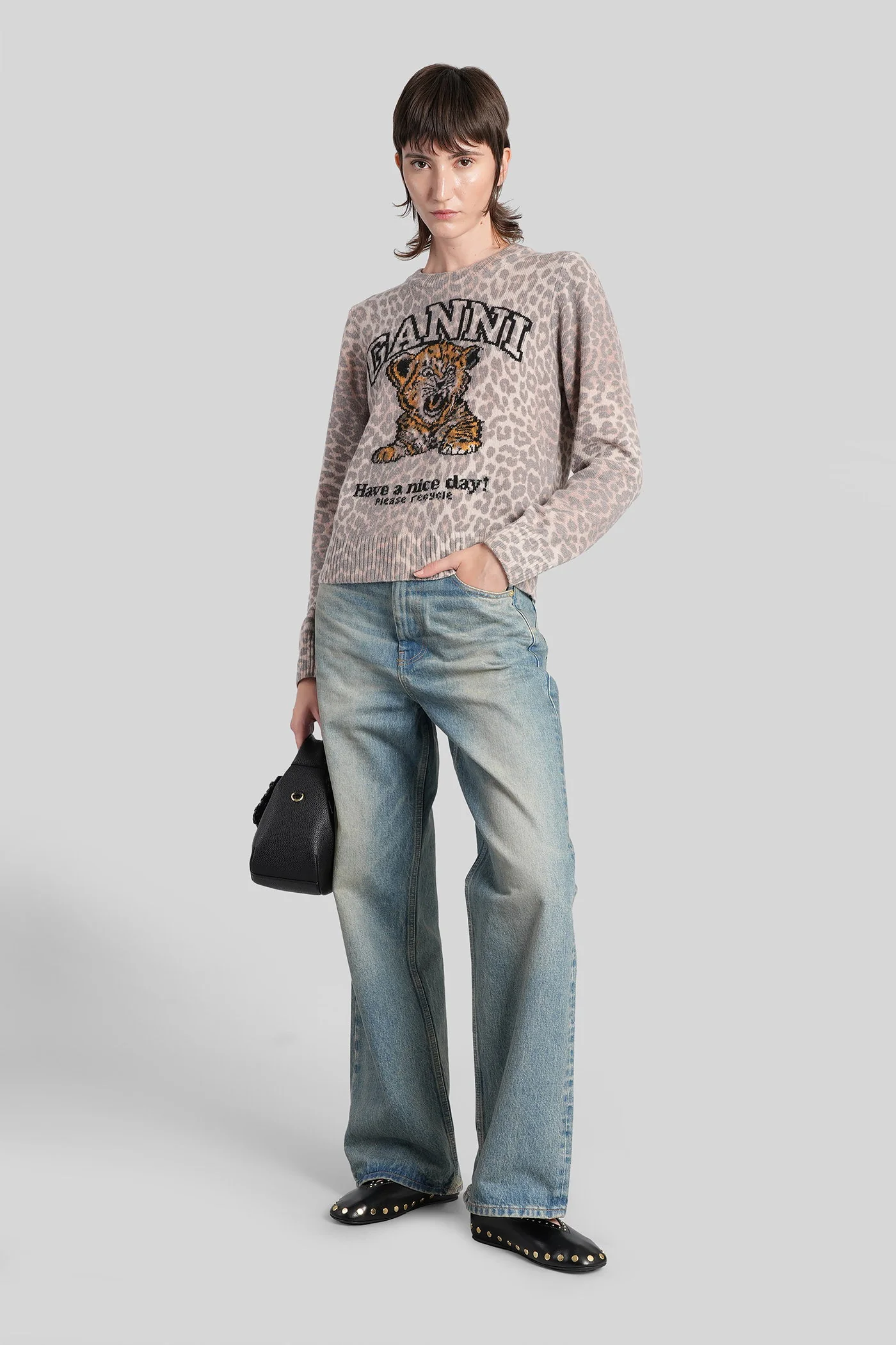 Knitwear in Animalier wool - Image 2