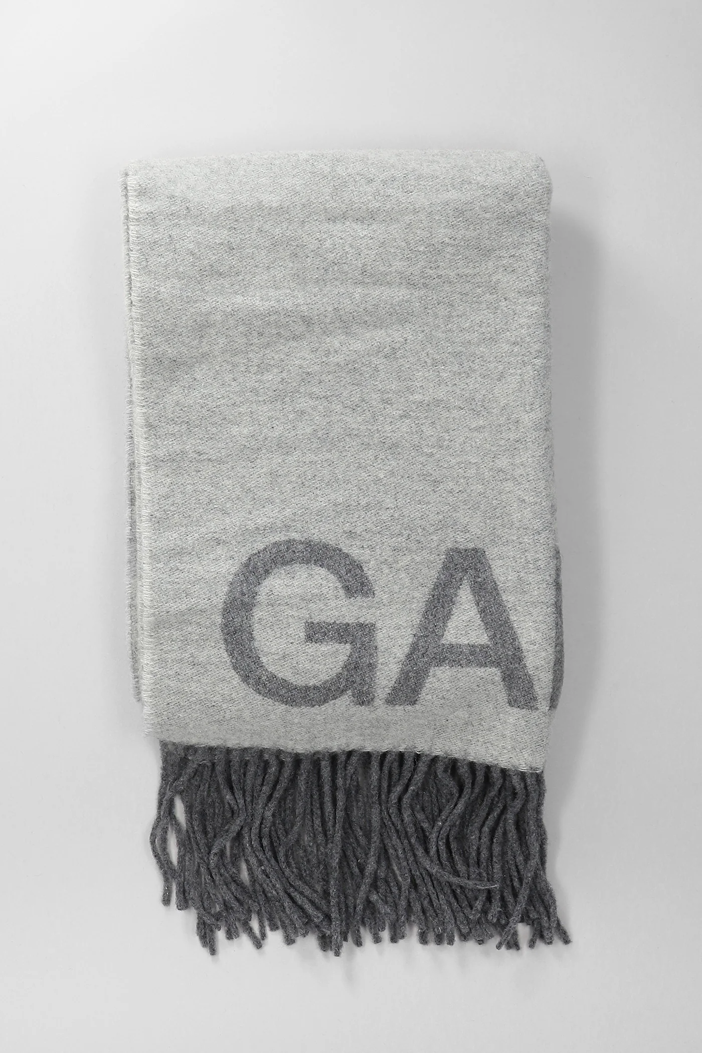 Scarve in grey wool