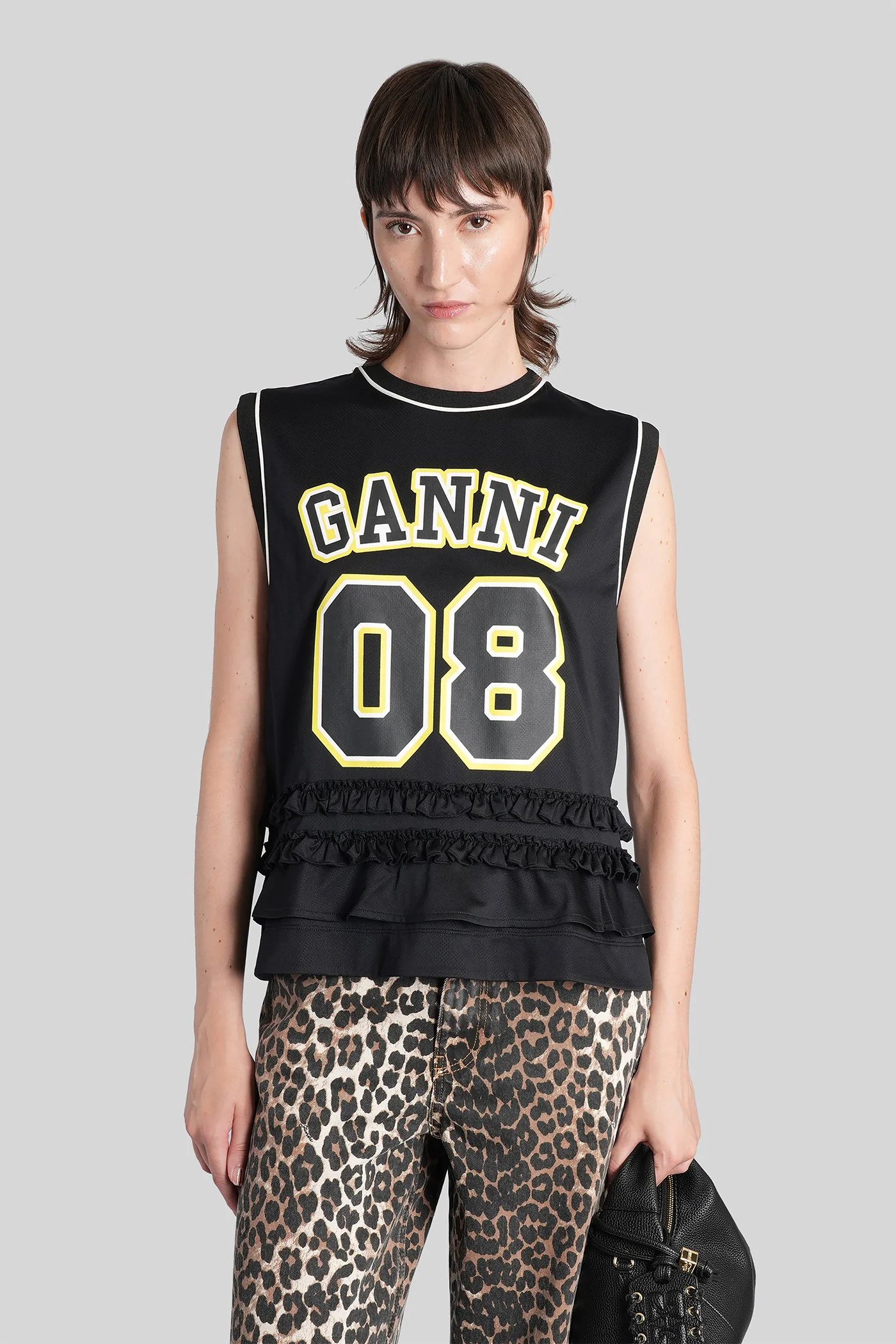 tank Top in black polyester