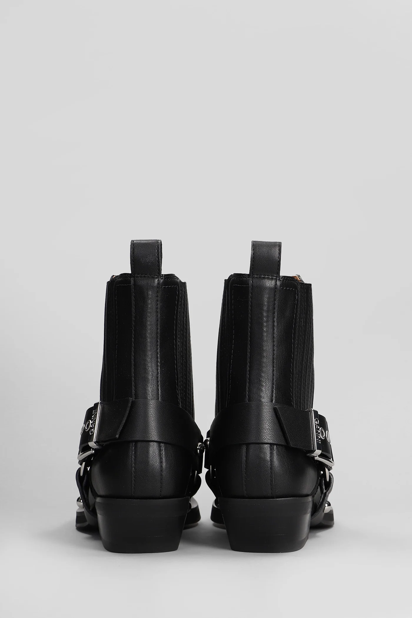 texan Ankle boots in black leather - Image 4