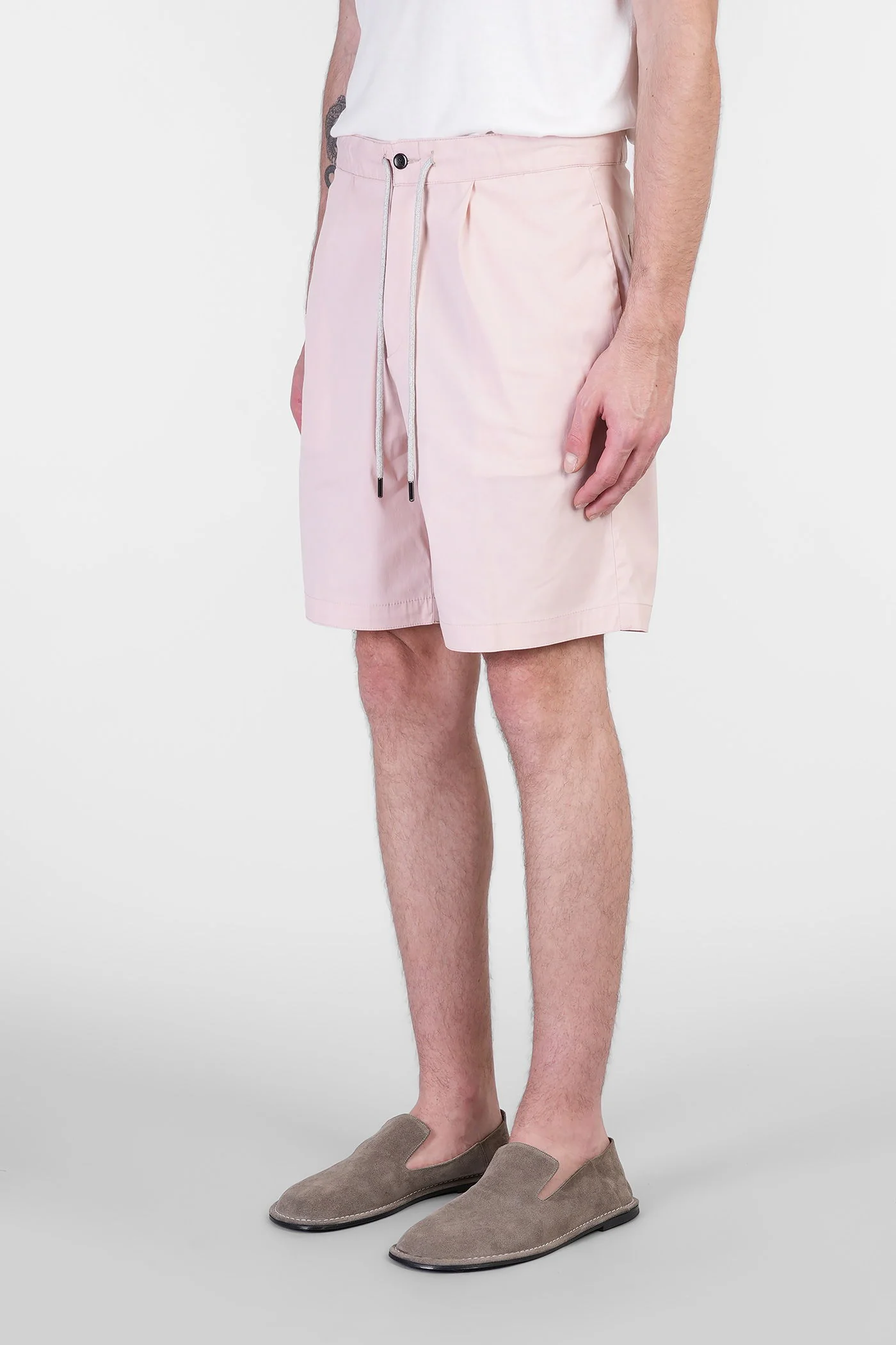 39qg Shorts in rose-pink cotton - Image 4