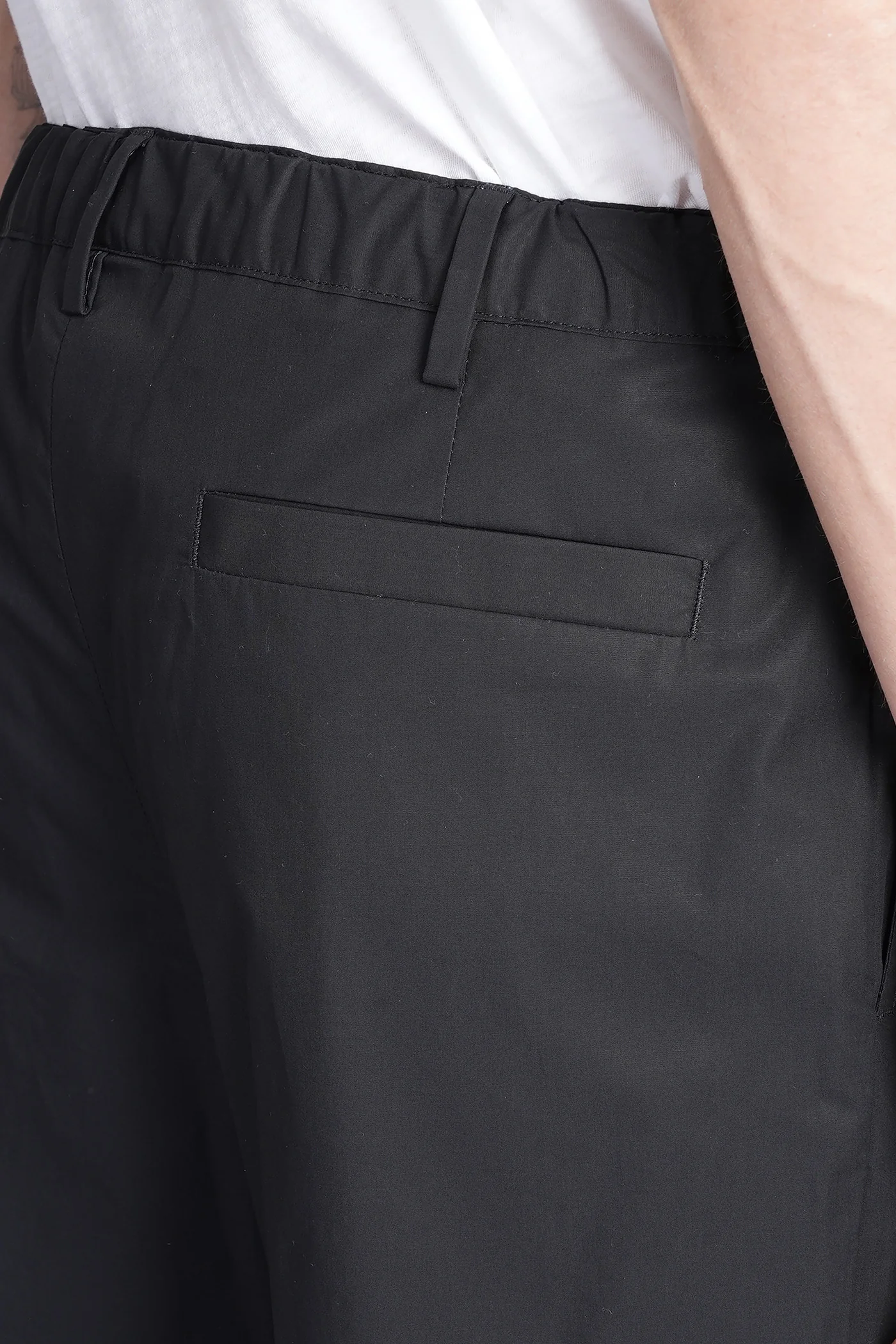 3oc Pants in black cotton - Image 5