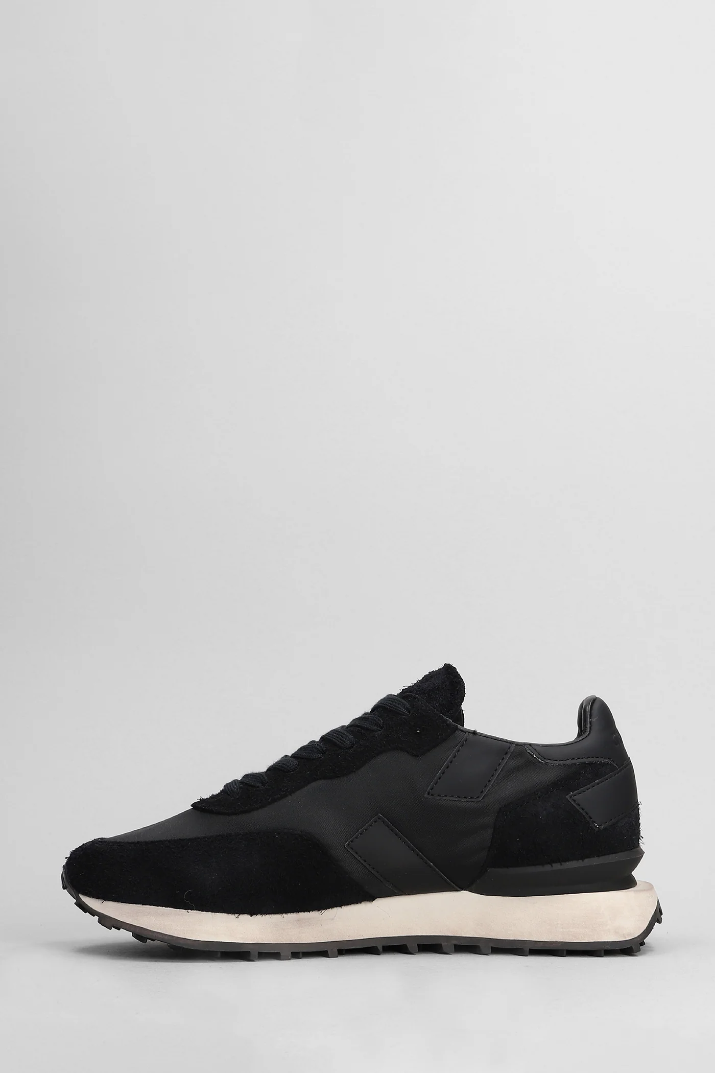 Rush One Sneakers in black Suede and fabric - Image 3