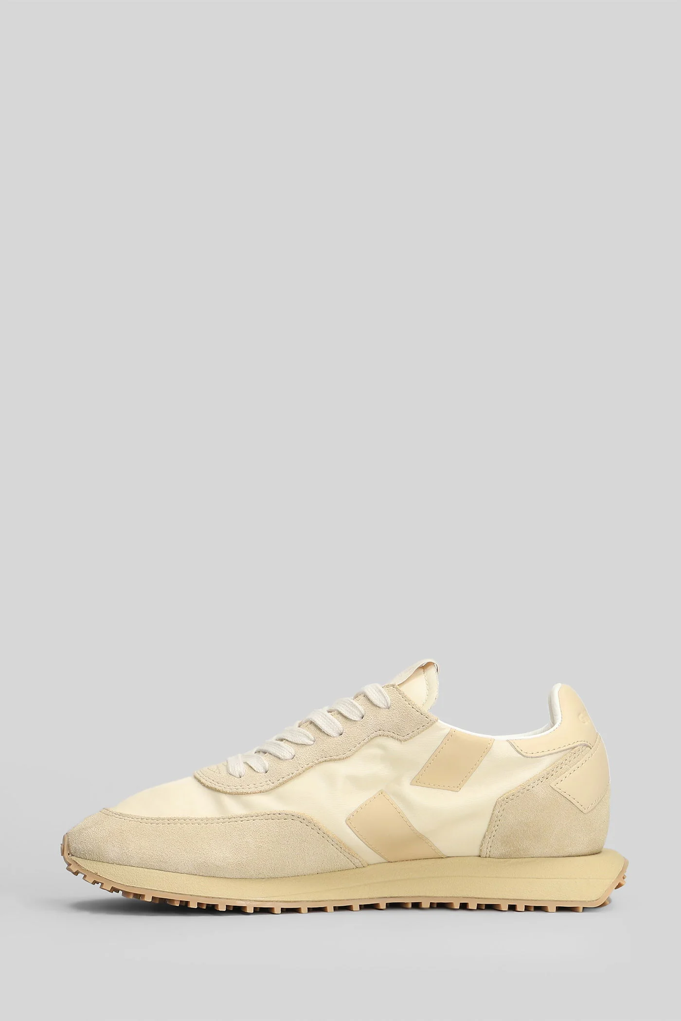 Rush Soft Low Sneakers in beige Suede and fabric - Image 3